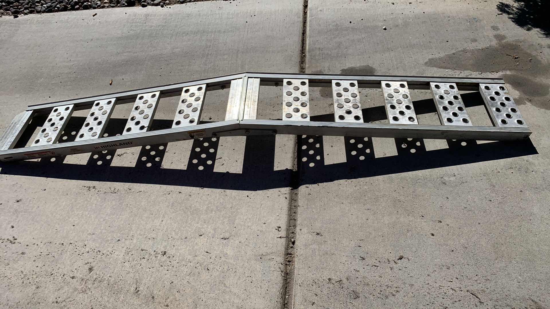 Photo 1 of ALUMINUM MOTORCYCLE RAMP