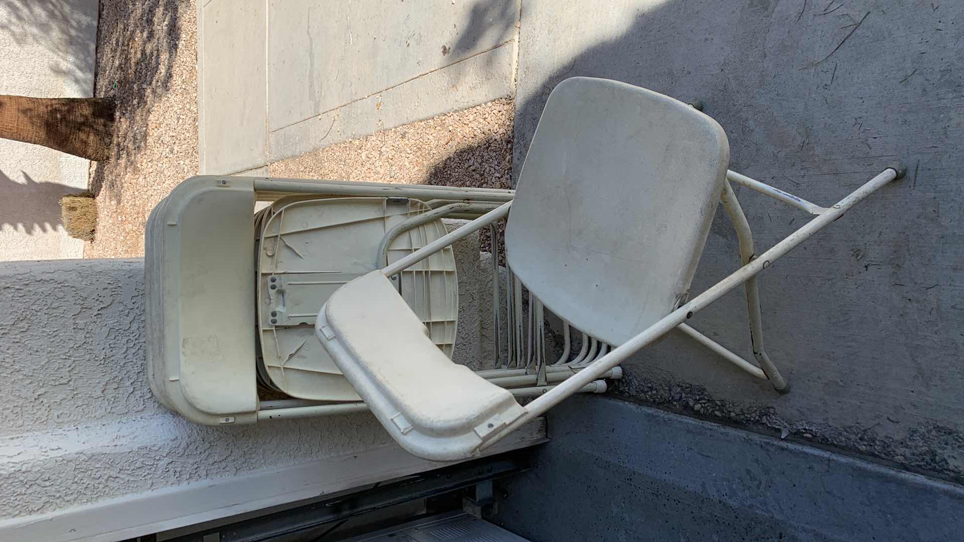 Photo 1 of 6-PLASTIC CHAIRS