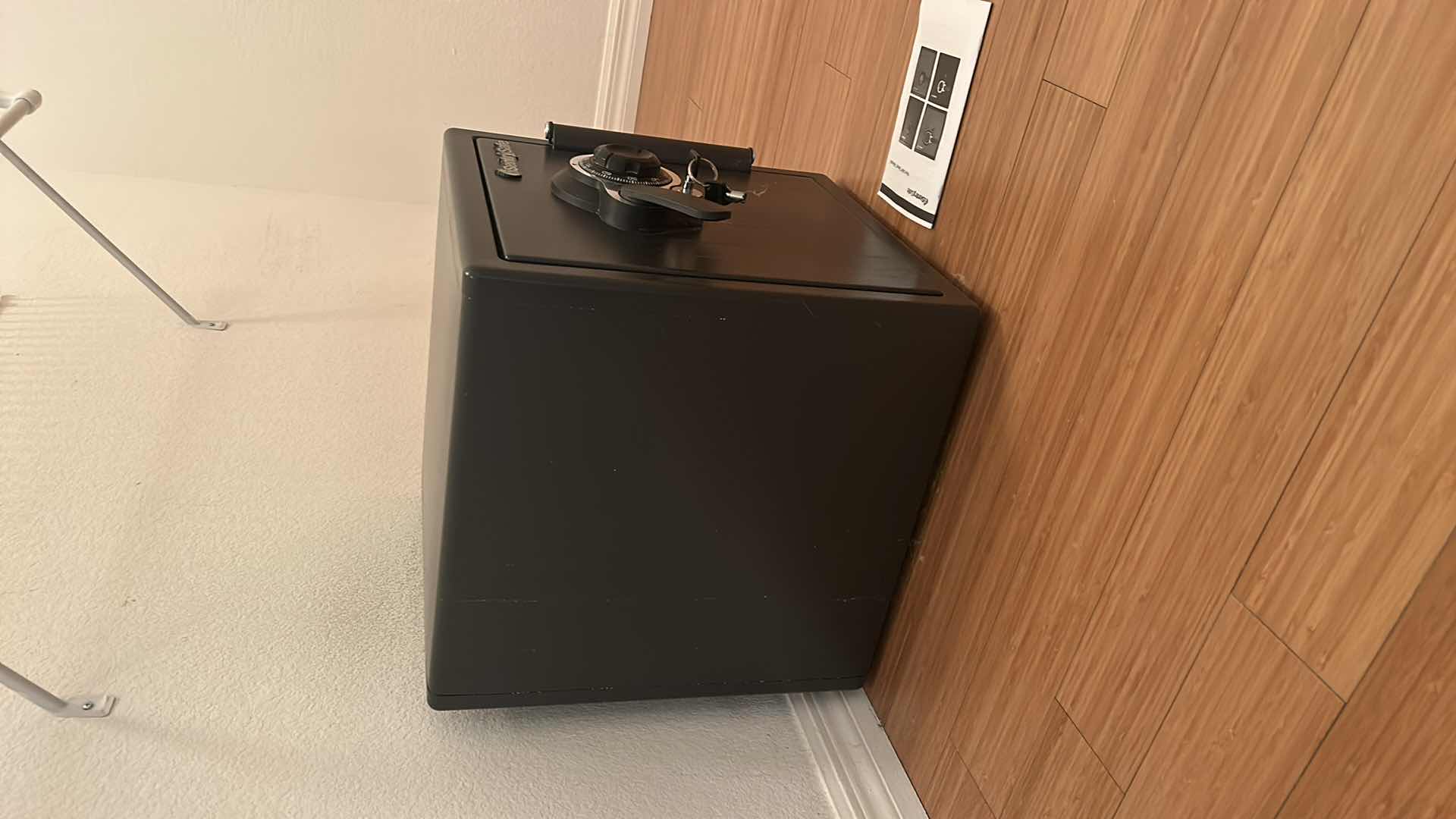 Photo 1 of SENTRY SAFE WITH KEY AND OWNERS MANUAL 16” x 20” H18”