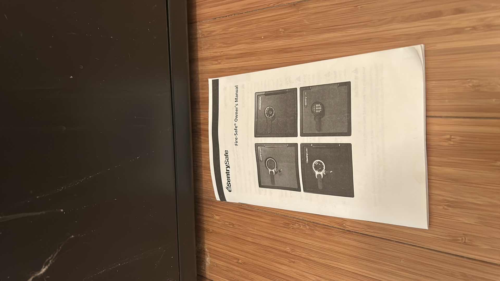 Photo 1 of SENTRY SAFE WITH KEY AND OWNERS MANUAL 16” x 20” H18”