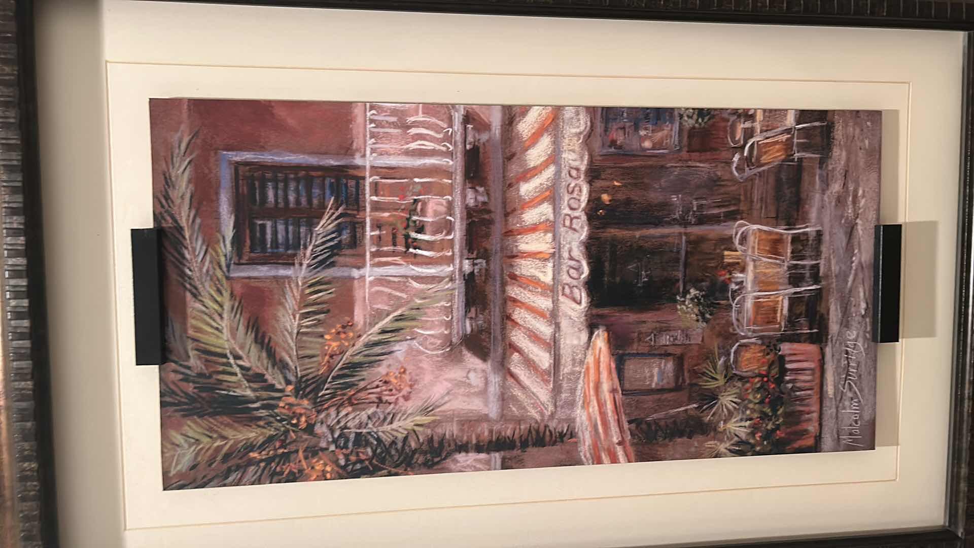 Photo 3 of FRAMED BISTRO ARTWORK 21 1/2” x 34” AND STAR WALL DECOR18 x 18”