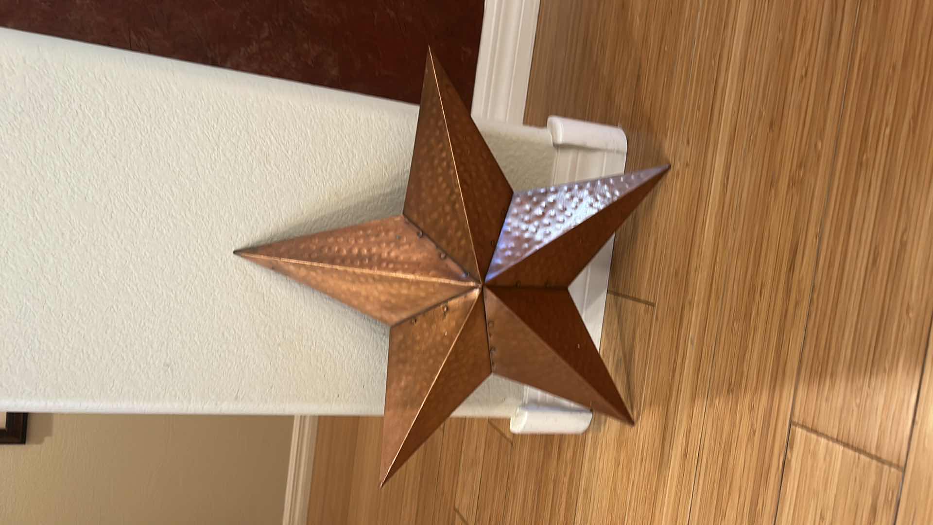 Photo 4 of FRAMED BISTRO ARTWORK 21 1/2” x 34” AND STAR WALL DECOR18 x 18”