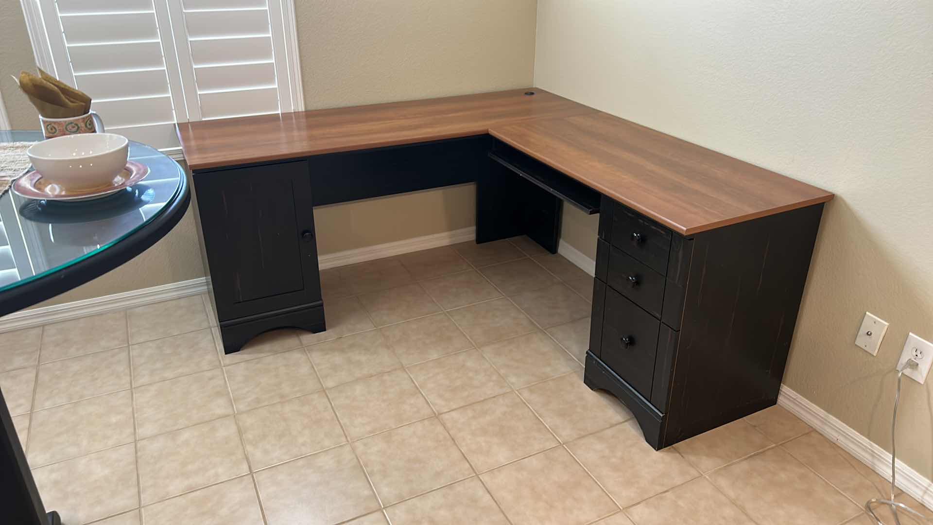 Photo 7 of CORNER DESK 66“ x 22" X 66“ H 30 1/2"