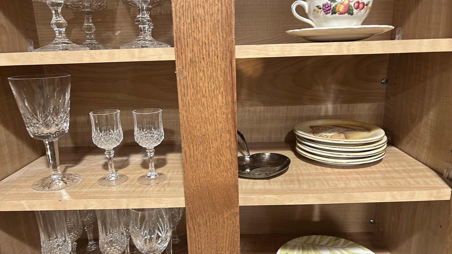 Photo 3 of CONTENTS OF CABINET DISHES AND BARWARE