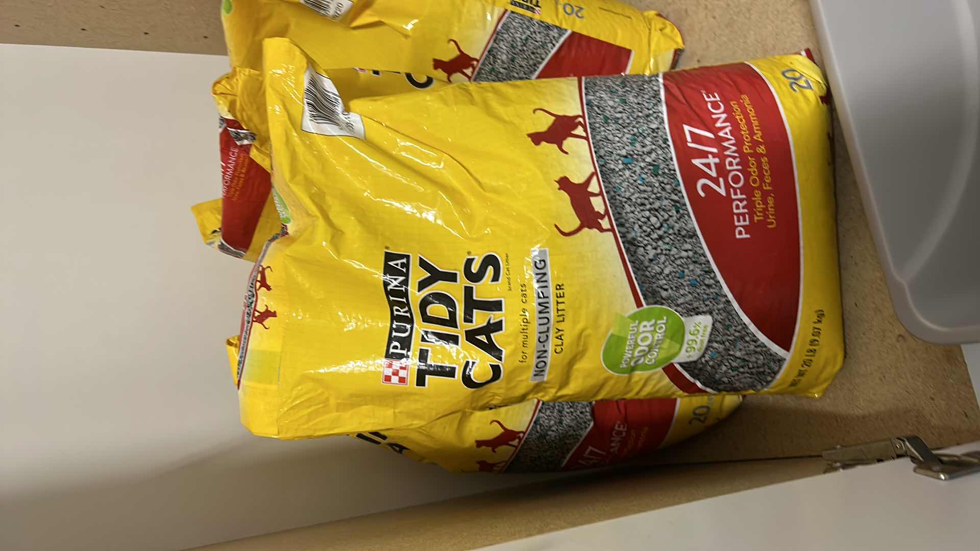 Photo 1 of NEW TIDY CAT CLAY LITTER AND 2 CONTAINERS