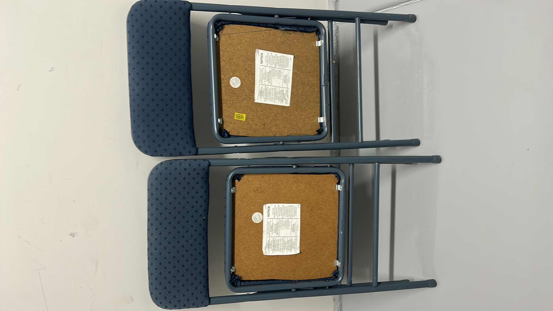 Photo 1 of 2 FOLDING CHAIRS