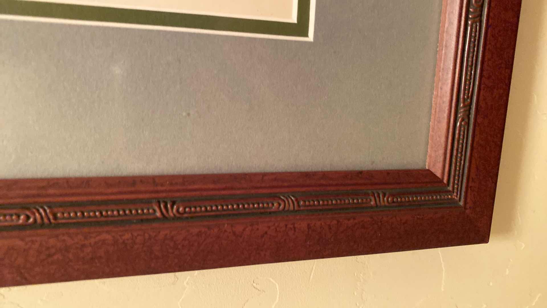 Photo 1 of FRAMED 1977 SIGNED REALIST SERIGRAPH “OVER FRANCE “ 176/200 BY DALLAS JOHN ARTWORK