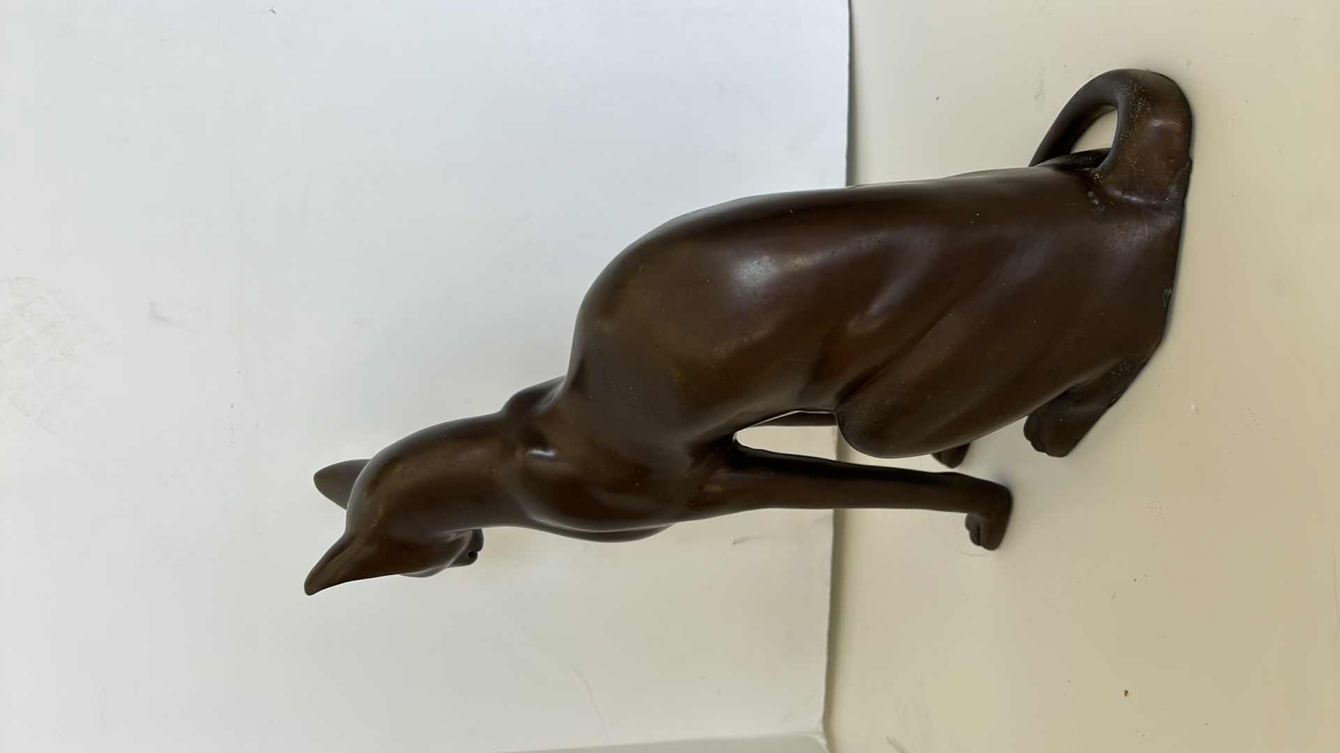 Photo 3 of HEAVY CAST BRONZE BESTAT SCULPTURE H15”