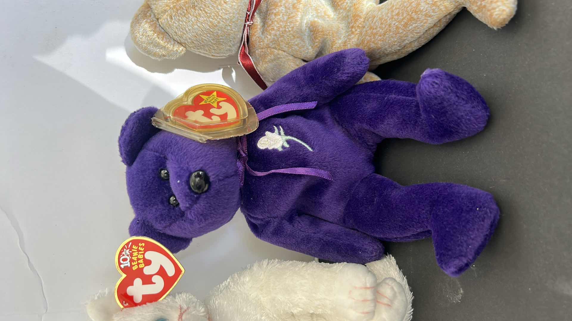Photo 1 of 8 COLLECTIBLE BEANIE BABIES INCLUDES RARE PRINCESS BEANIE BABY)