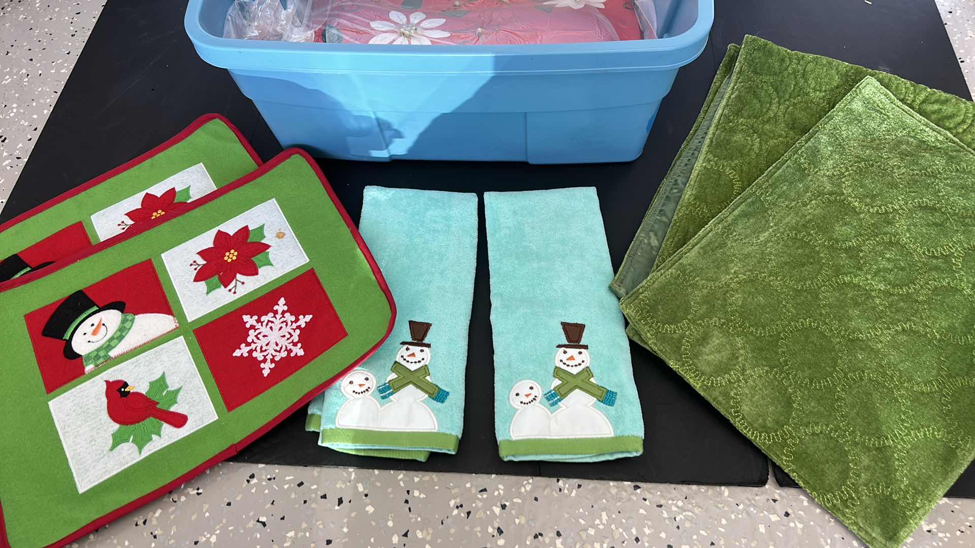 Photo 5 of TOTE OF CHRISTMAS DECORATIONS