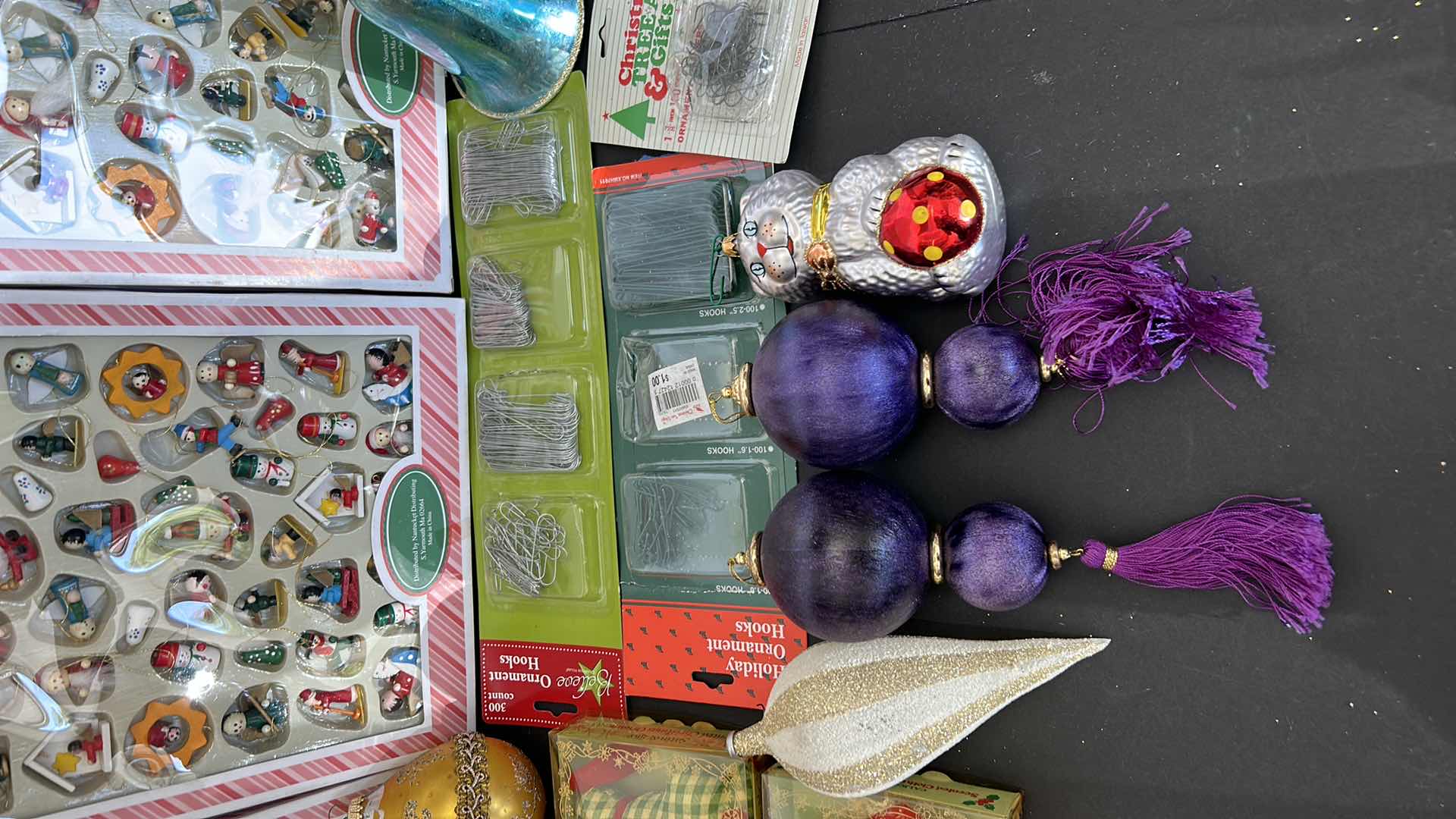 Photo 7 of TOTE OF CHRISTMAS DECORATIONS