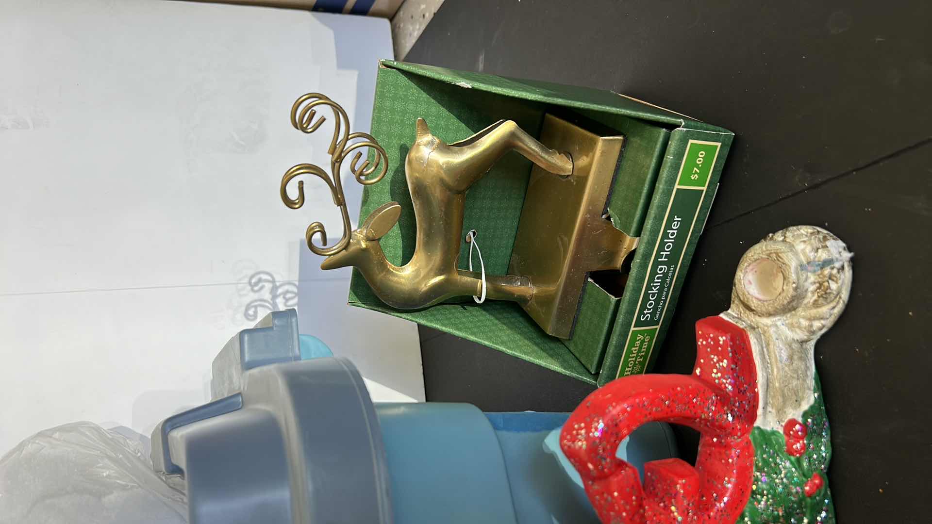 Photo 5 of TOTE OF CHRISTMAS DECORATIONS