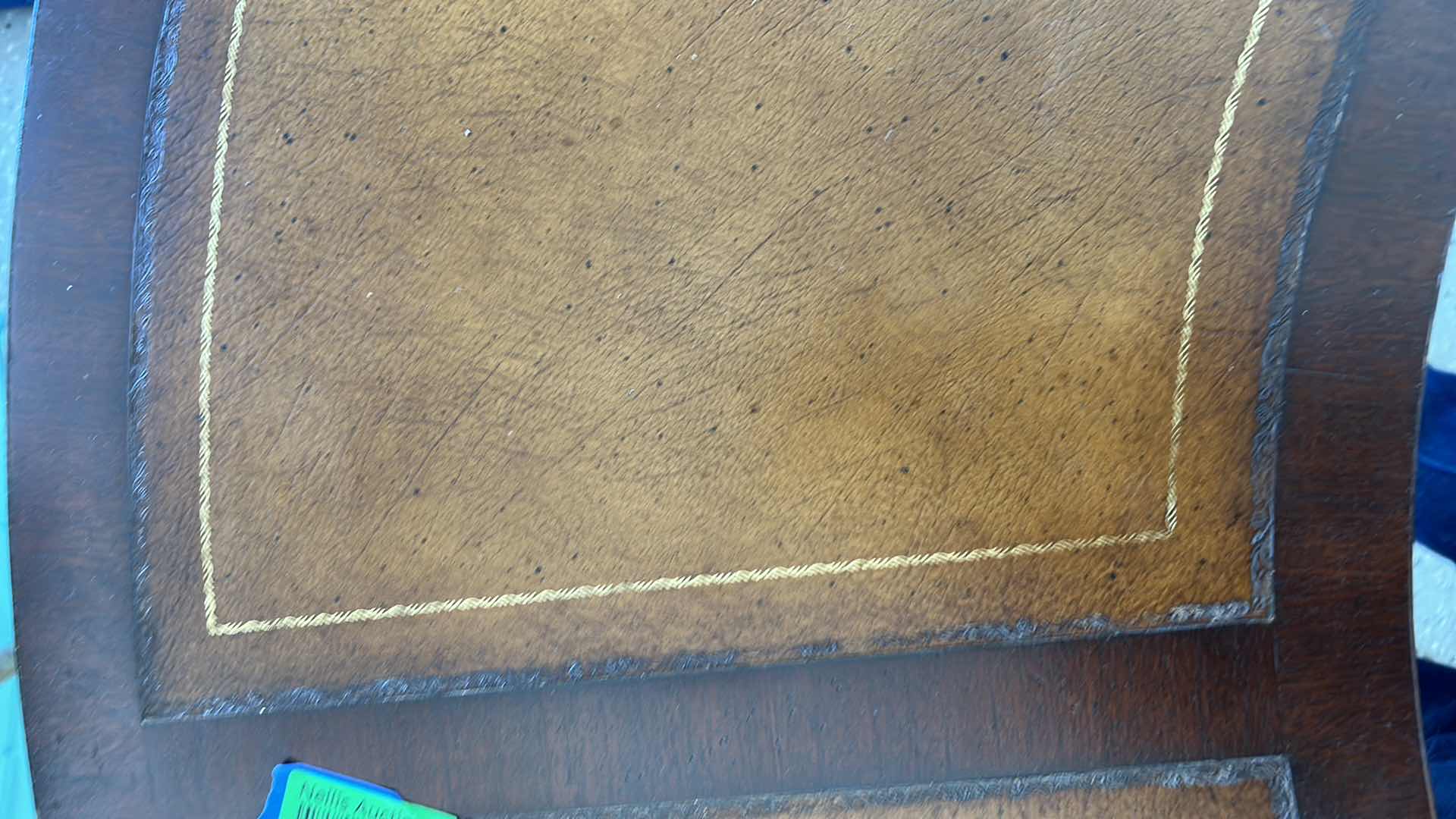 Photo 9 of THOMASVILLE SEMI CIRCLE DESK  67” x 33” x 31”