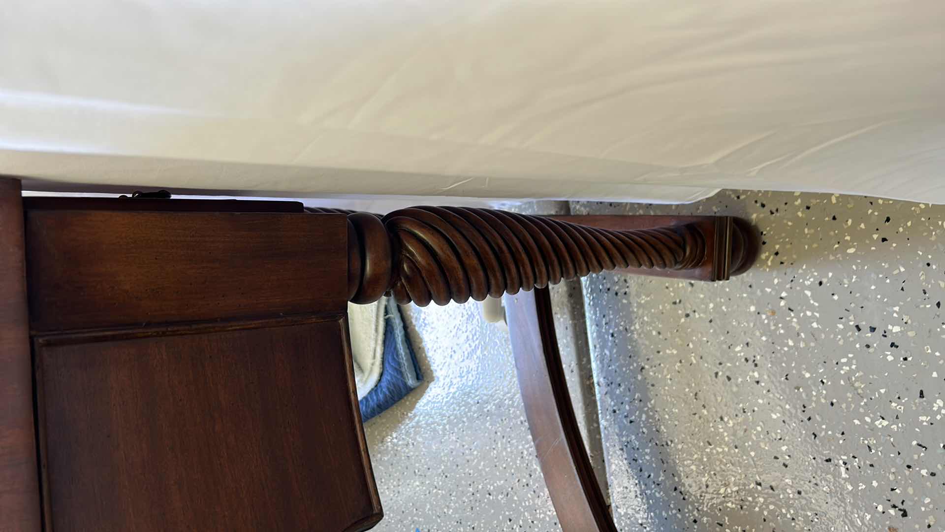 Photo 6 of THOMASVILLE SEMI CIRCLE DESK  67” x 33” x 31”