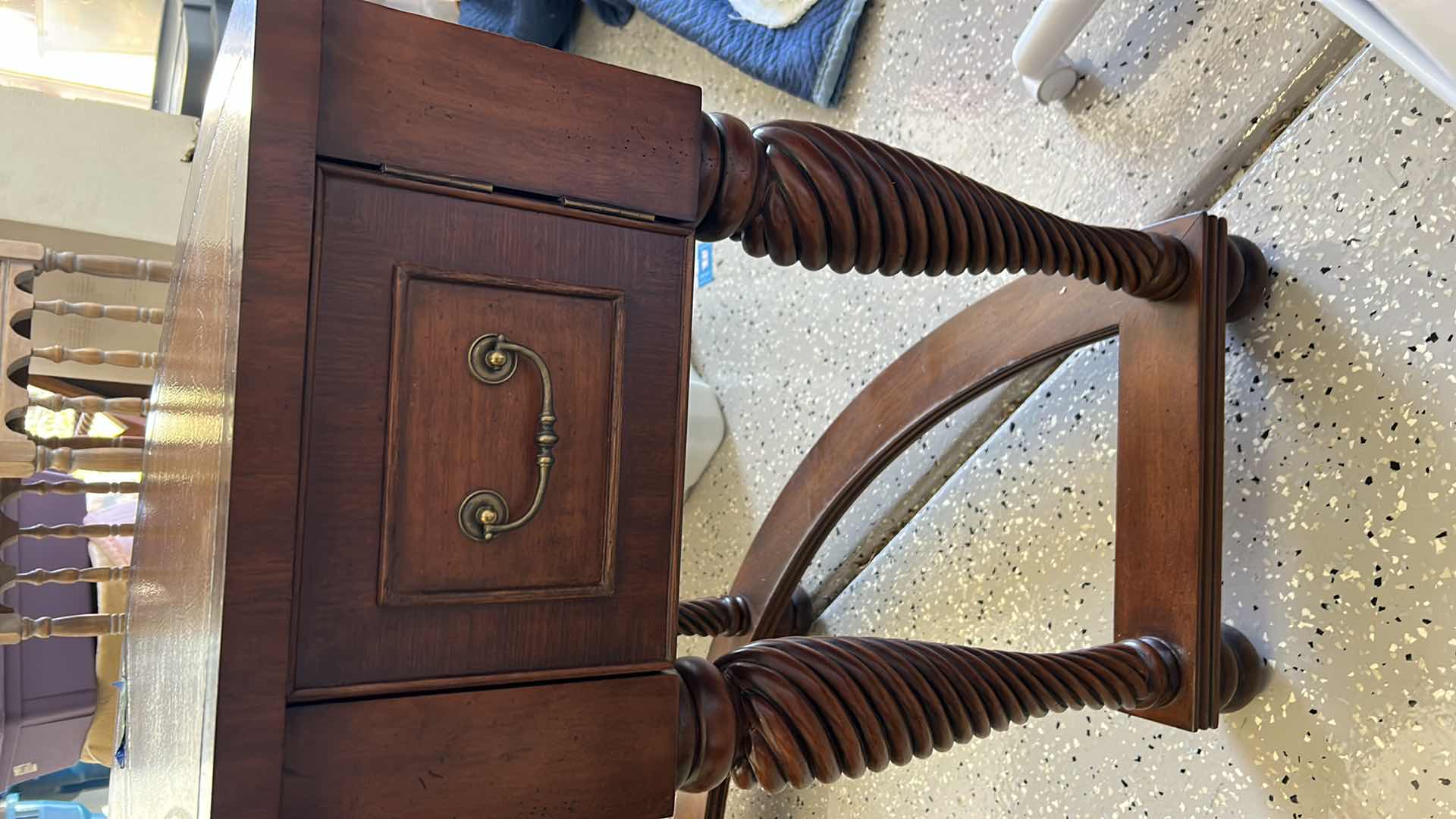 Photo 12 of THOMASVILLE SEMI CIRCLE DESK  67” x 33” x 31”