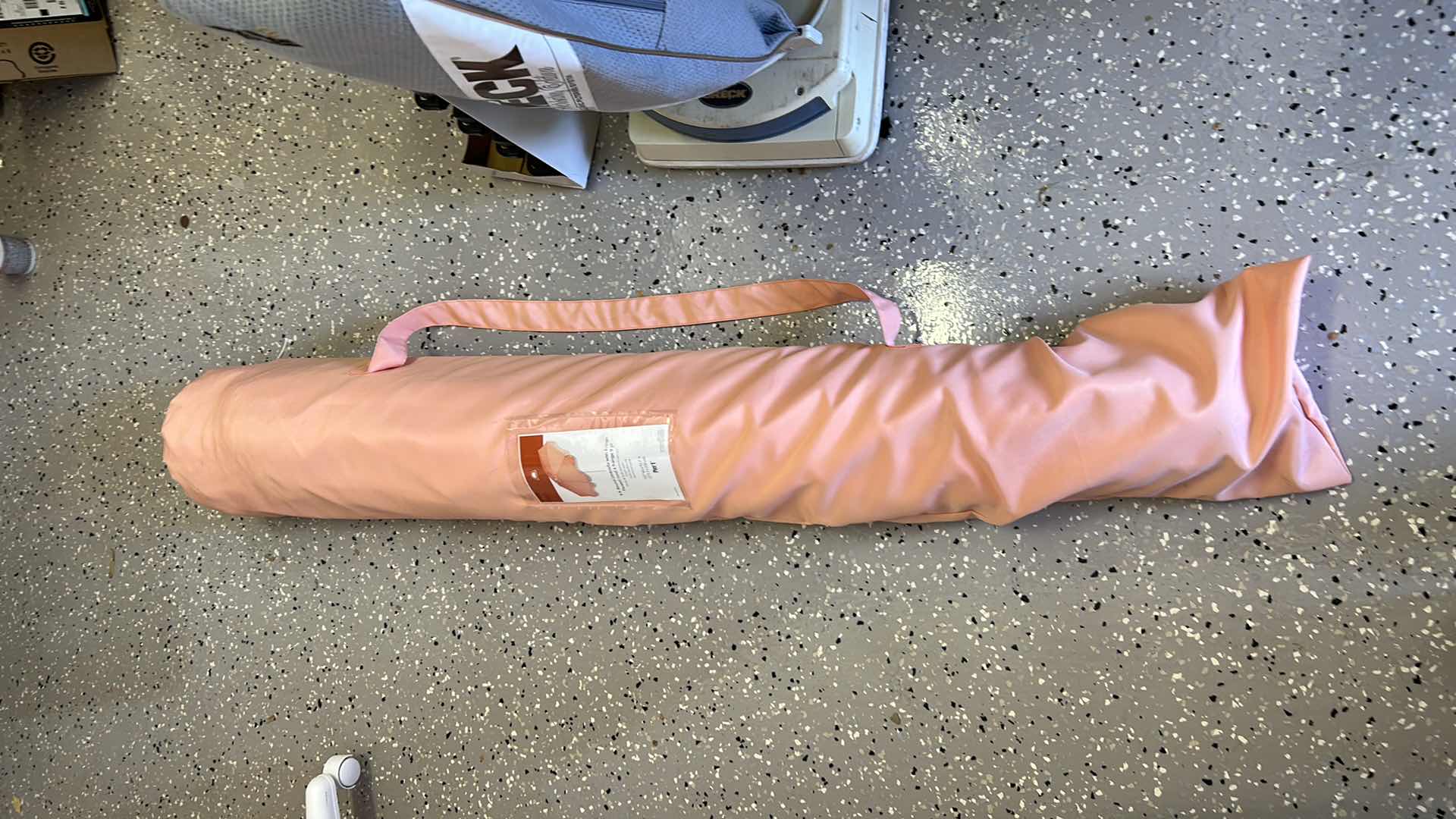 Photo 1 of PIER ONE 9' PEACH UMBRELLA