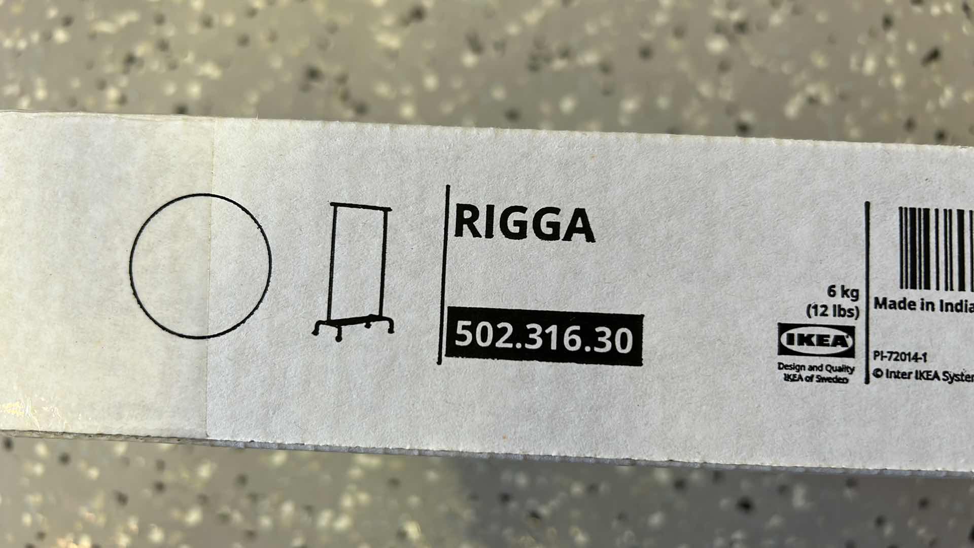 Photo 3 of NEW BOXED IKEA CLOTHES RACK