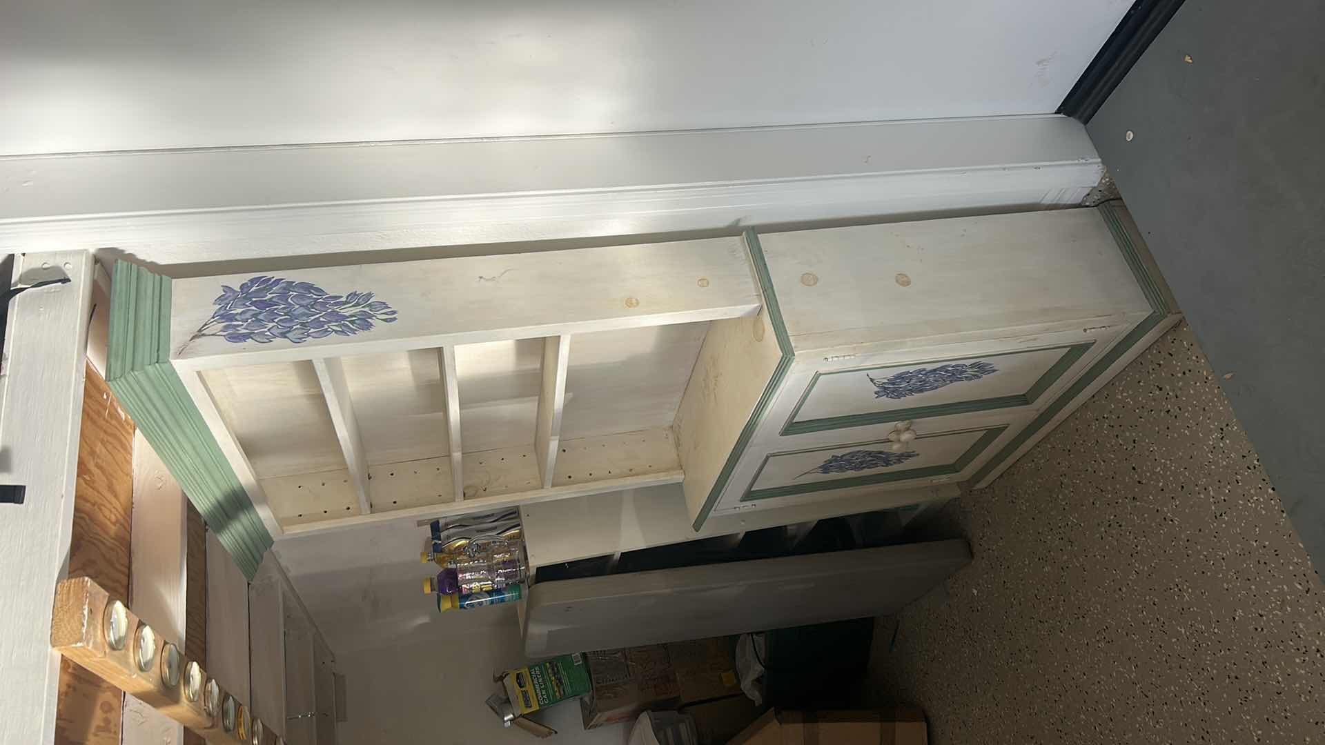 Photo 1 of HANDPAINTED CABINET 34 1/2” x 11” x 6’