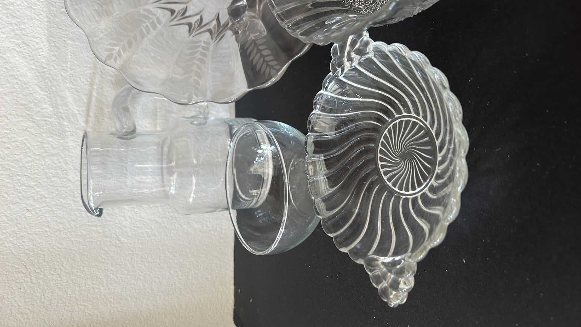 Photo 1 of CRYSTAL AND GLASS ASSORTMENT