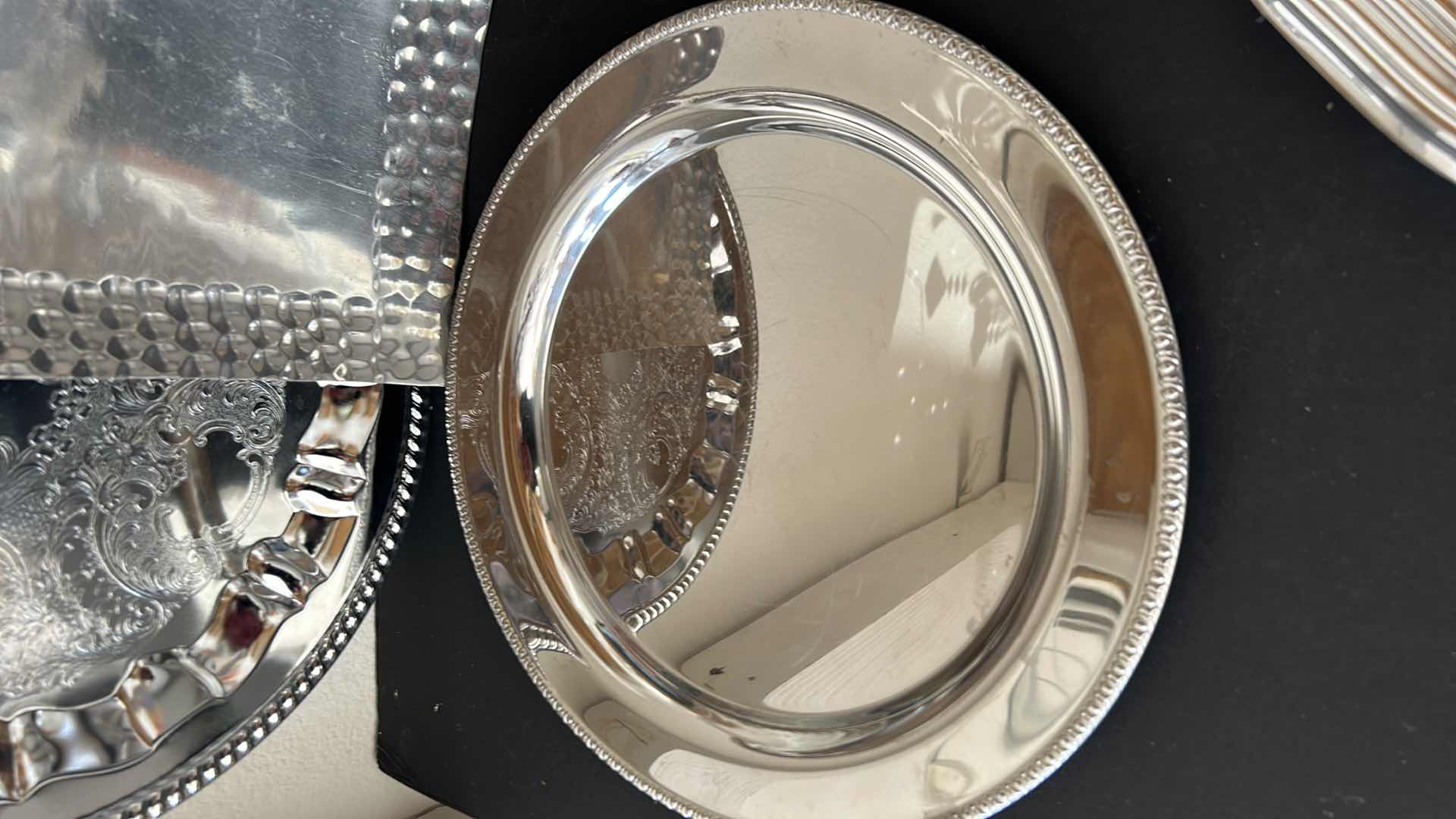 Photo 1 of SILVER TRAYS