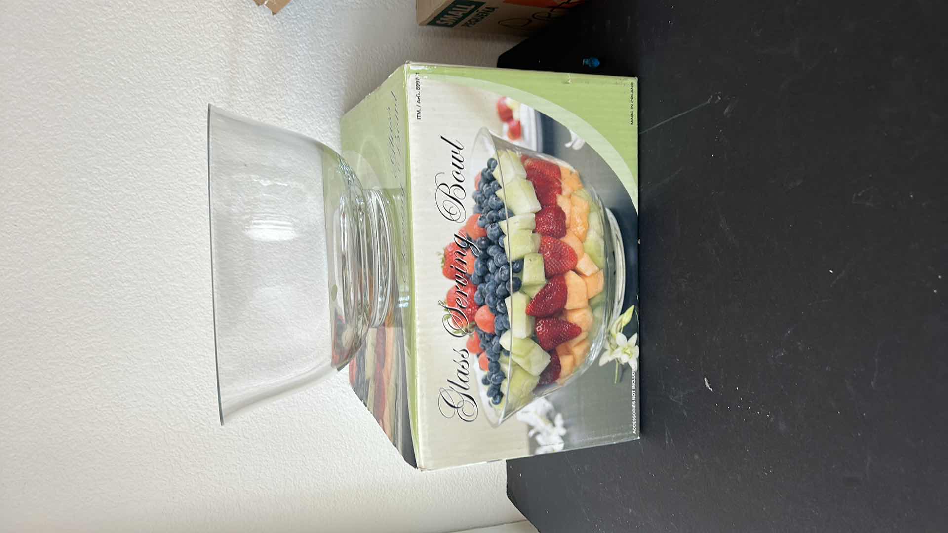 Photo 1 of GLASS SERVING BOWL