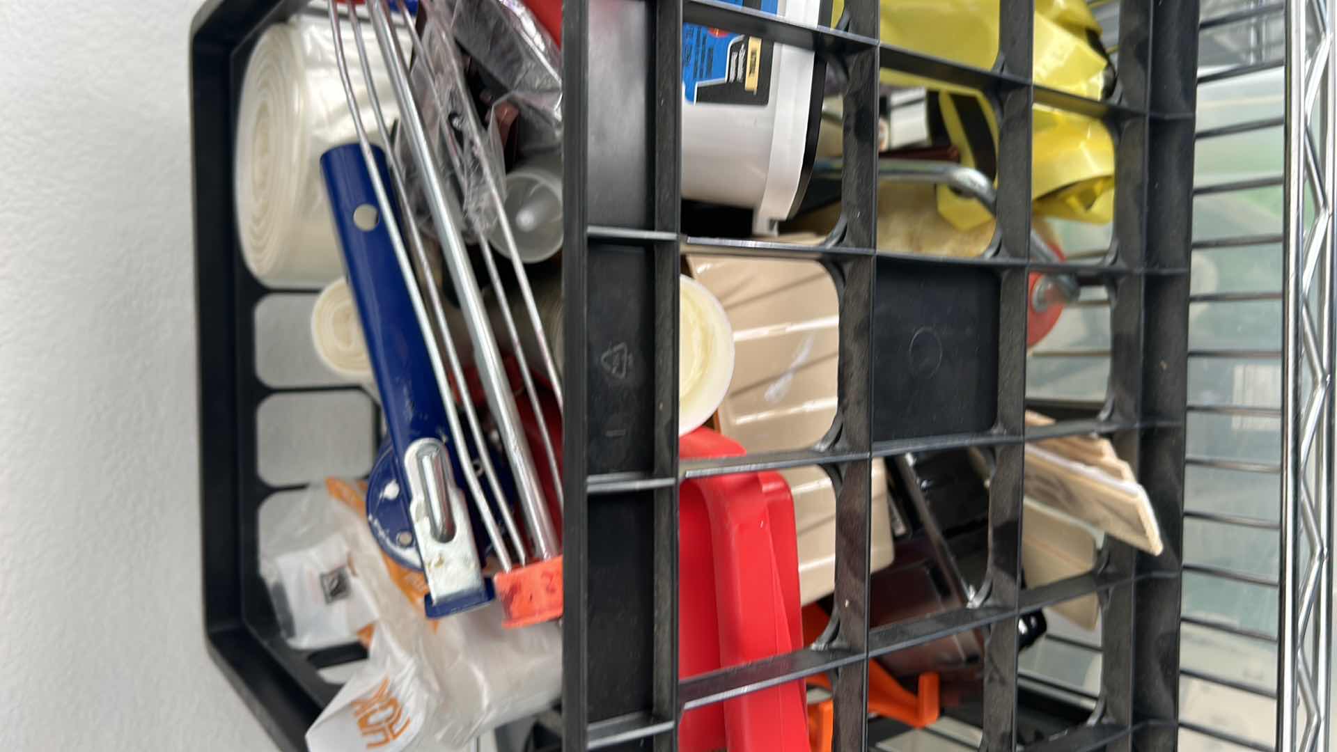 Photo 1 of CONTENTS OF 2 SHELVES-PAINTING SUPPLIES (SHELVING UNIT NOT INCLUDED)