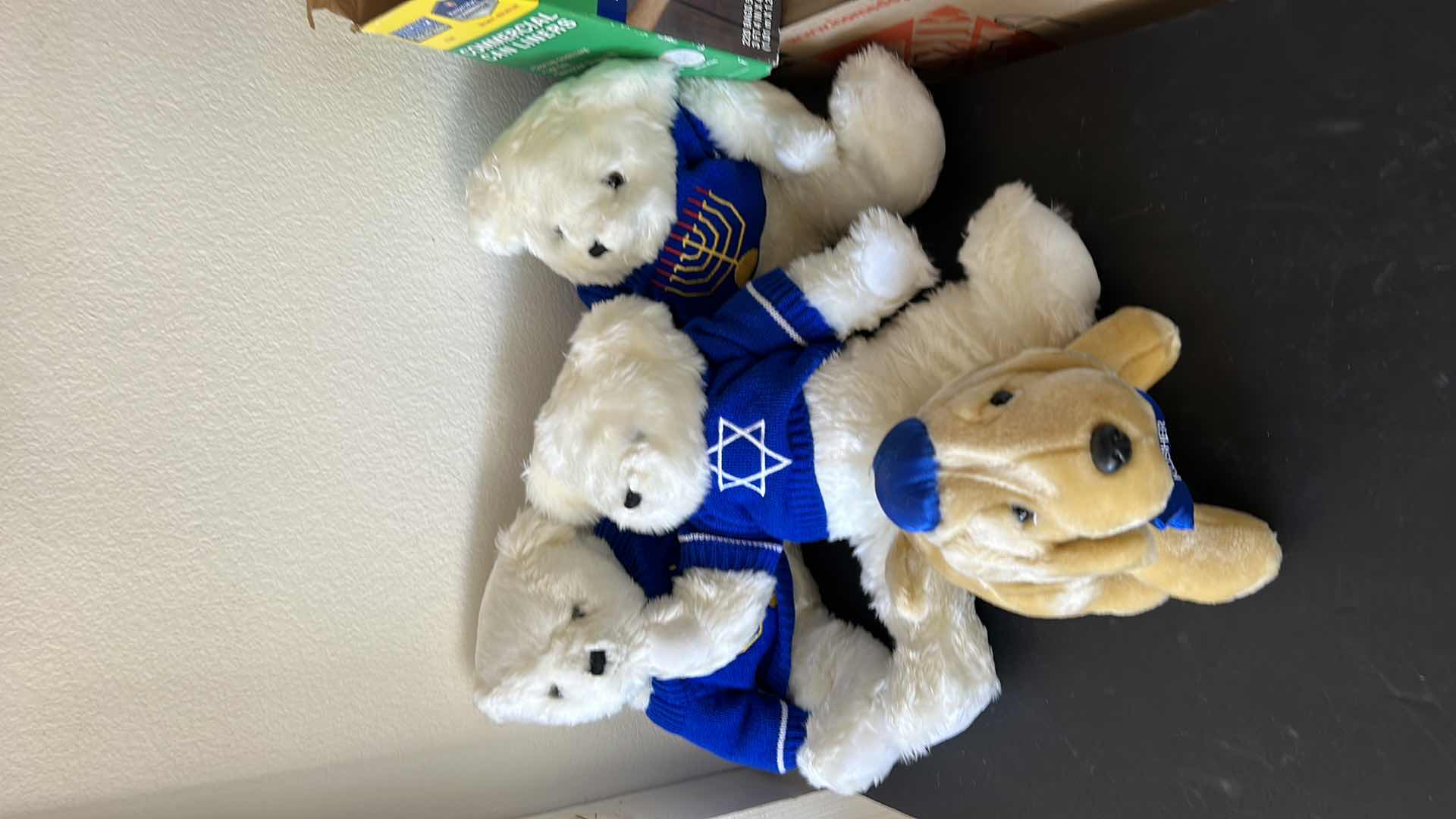Photo 1 of 4 STUFFED ANIMALS HANUKKAH