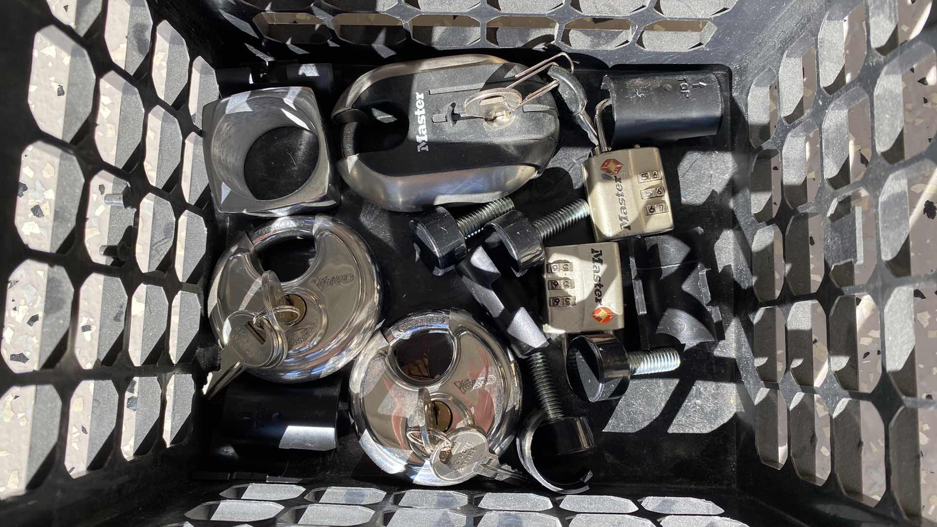 Photo 1 of ASSORTED LOCKS WITH KEYS