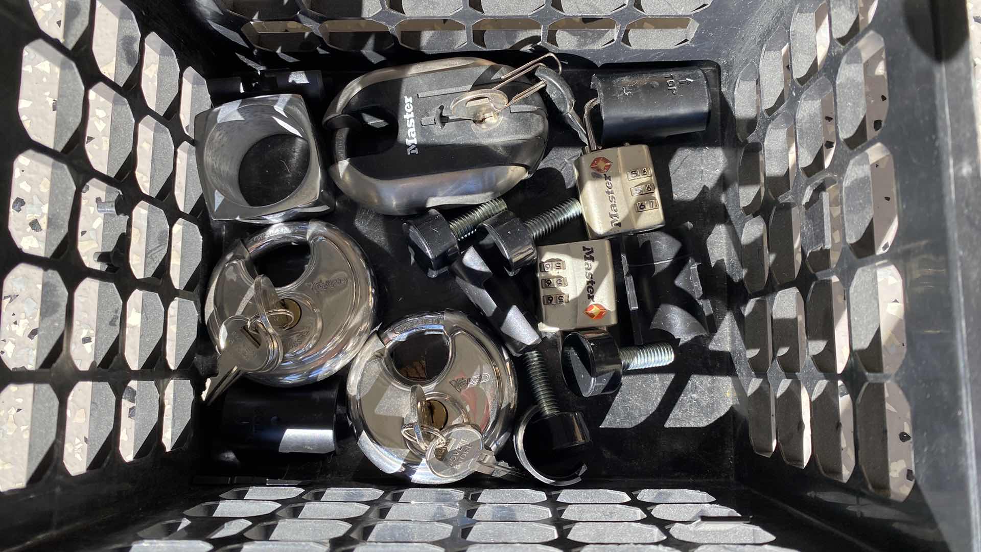 Photo 1 of ASSORTED LOCKS WITH KEYS