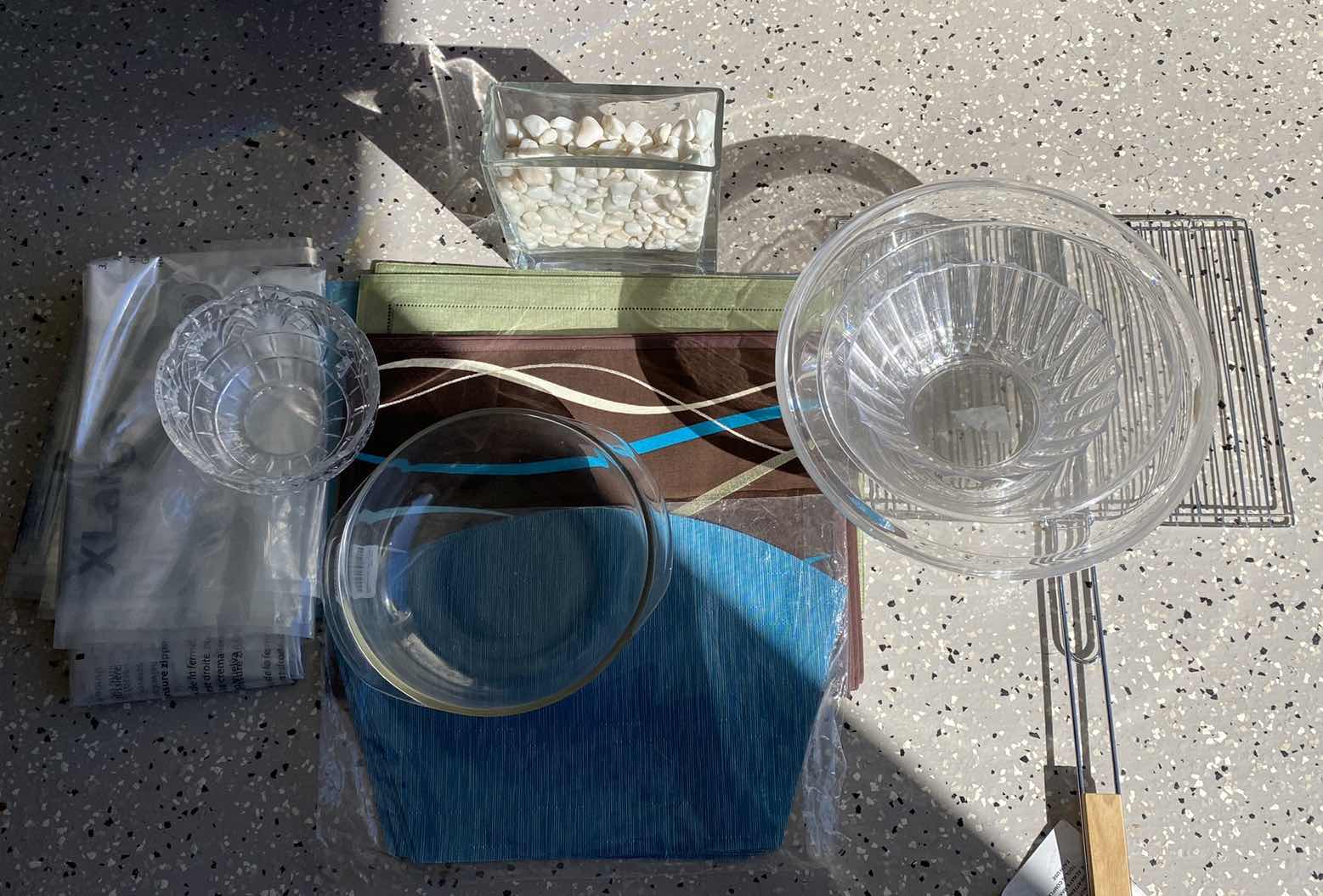 Photo 1 of PLACEMATS BOWLS STORAGE BAGS AND MORE