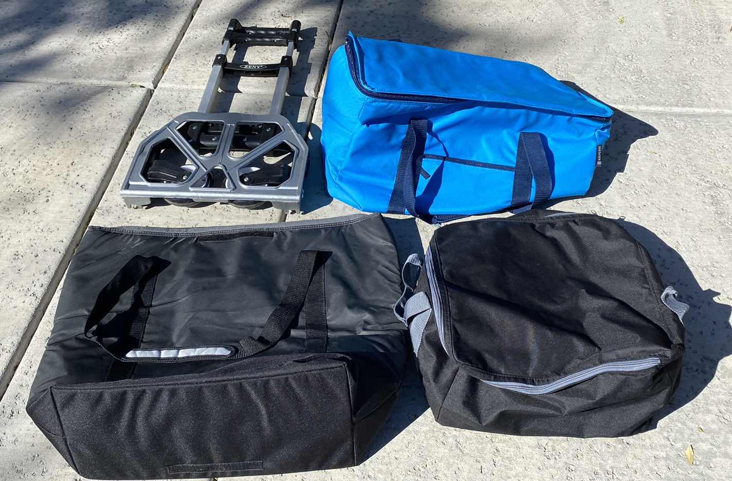 Photo 1 of INSULATED TOTES AND LUGGAGE RACK