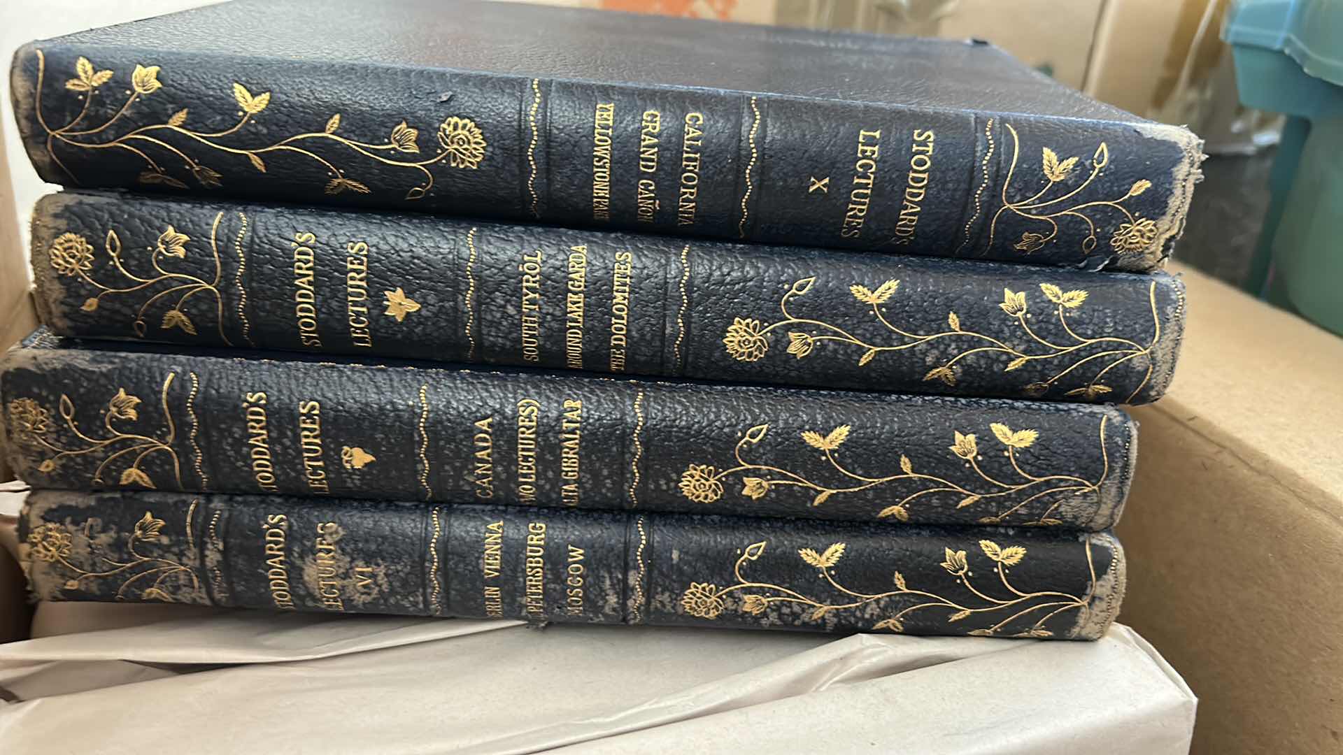 Photo 1 of EARLY 1900’s STODDARDS LECTURES AND MORE OF BOOKS