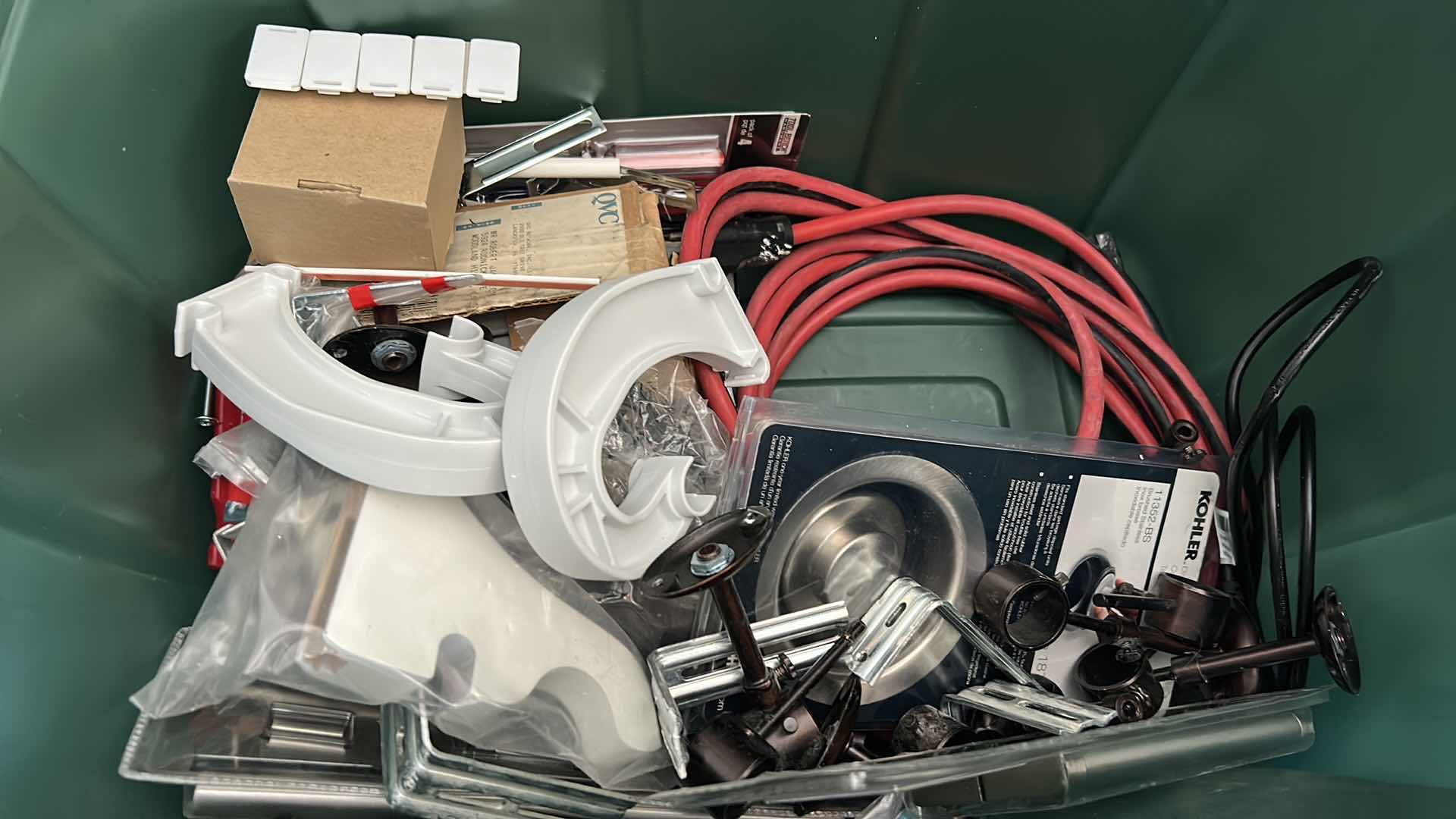 Photo 1 of TOTE FULL OF GARAGE ITEMS