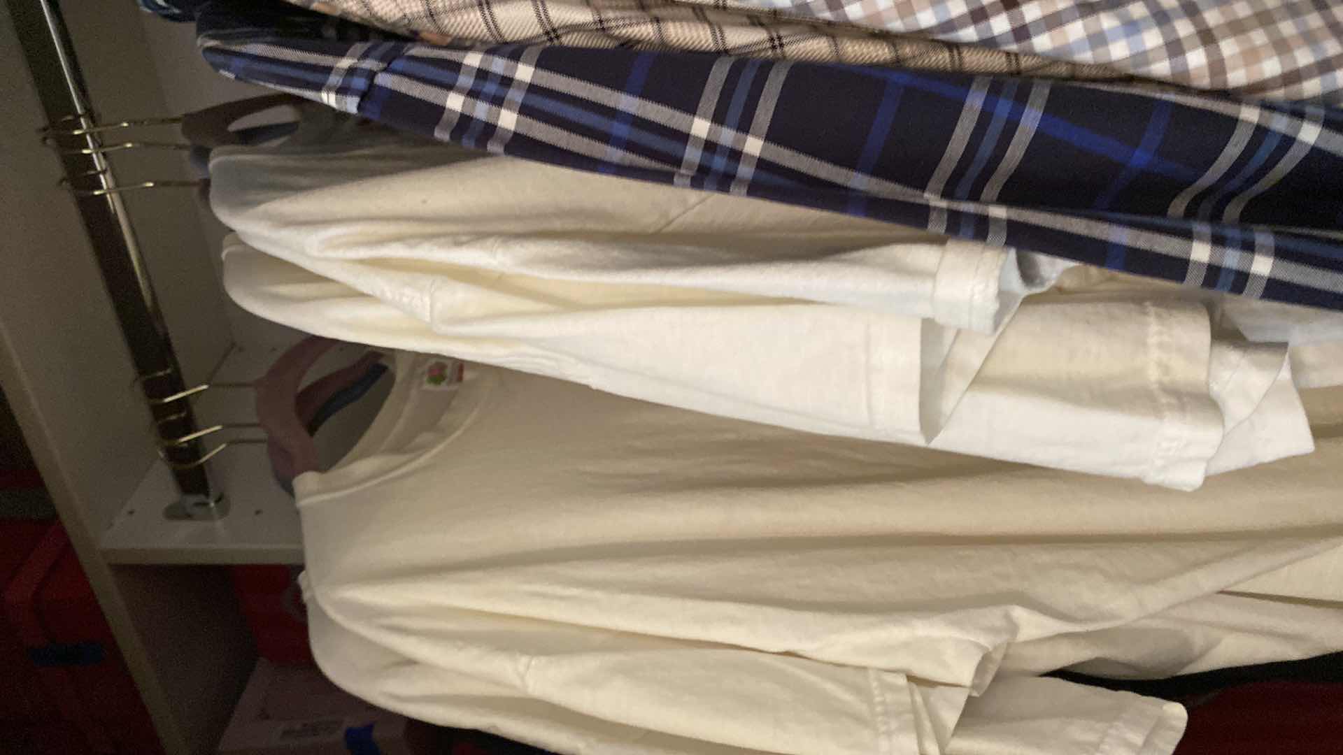 Photo 1 of MENS SIZE XL AND 2XL T SHIRTS POLO SHIRTS LONG SLEEVE SHIRTS