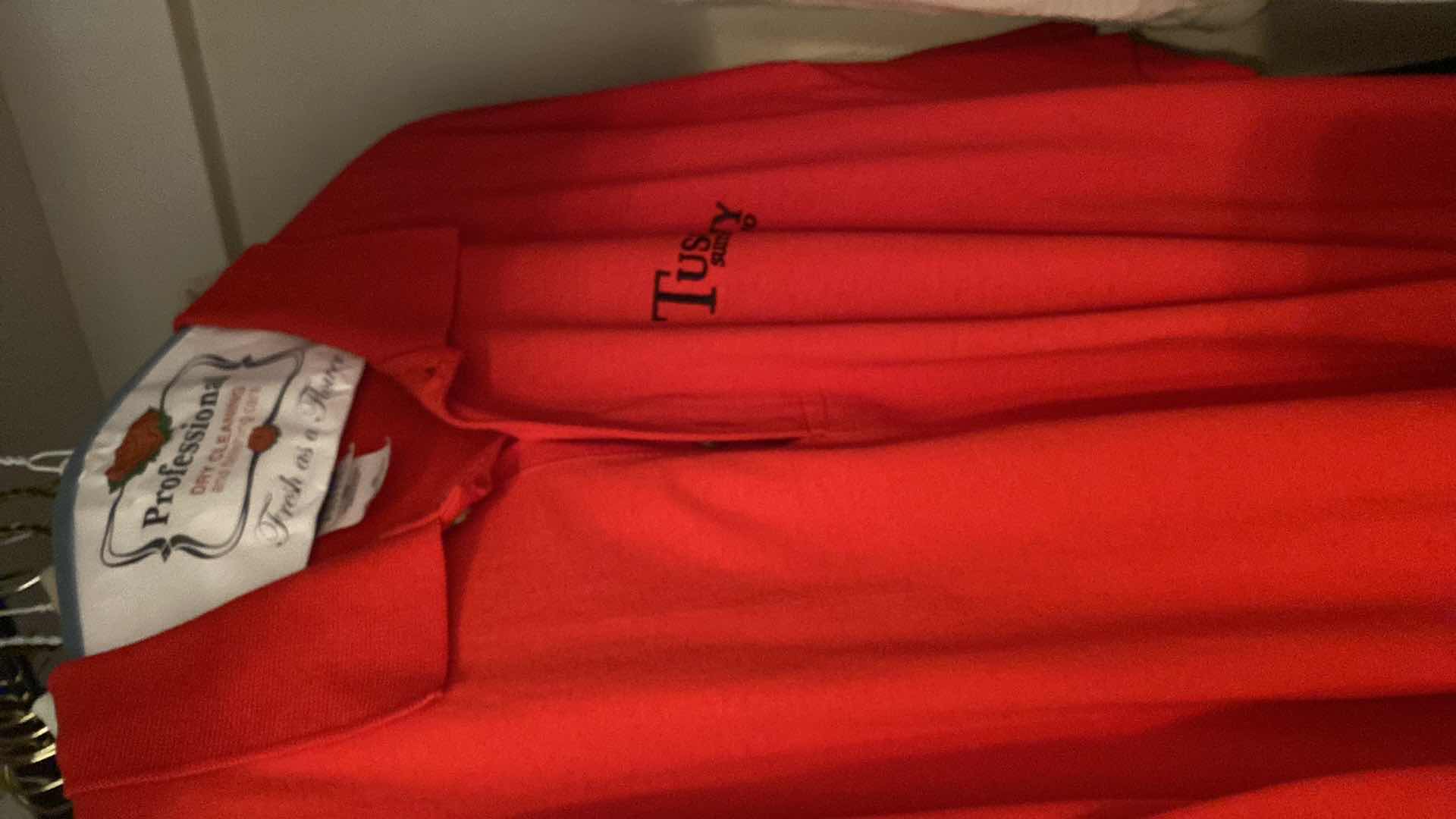 Photo 1 of MENS SIZE XL AND 2XL T SHIRTS POLO SHIRTS LONG SLEEVE SHIRTS