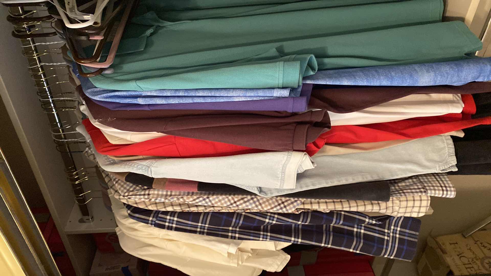 Photo 1 of MENS SIZE XL AND 2XL T SHIRTS POLO SHIRTS LONG SLEEVE SHIRTS