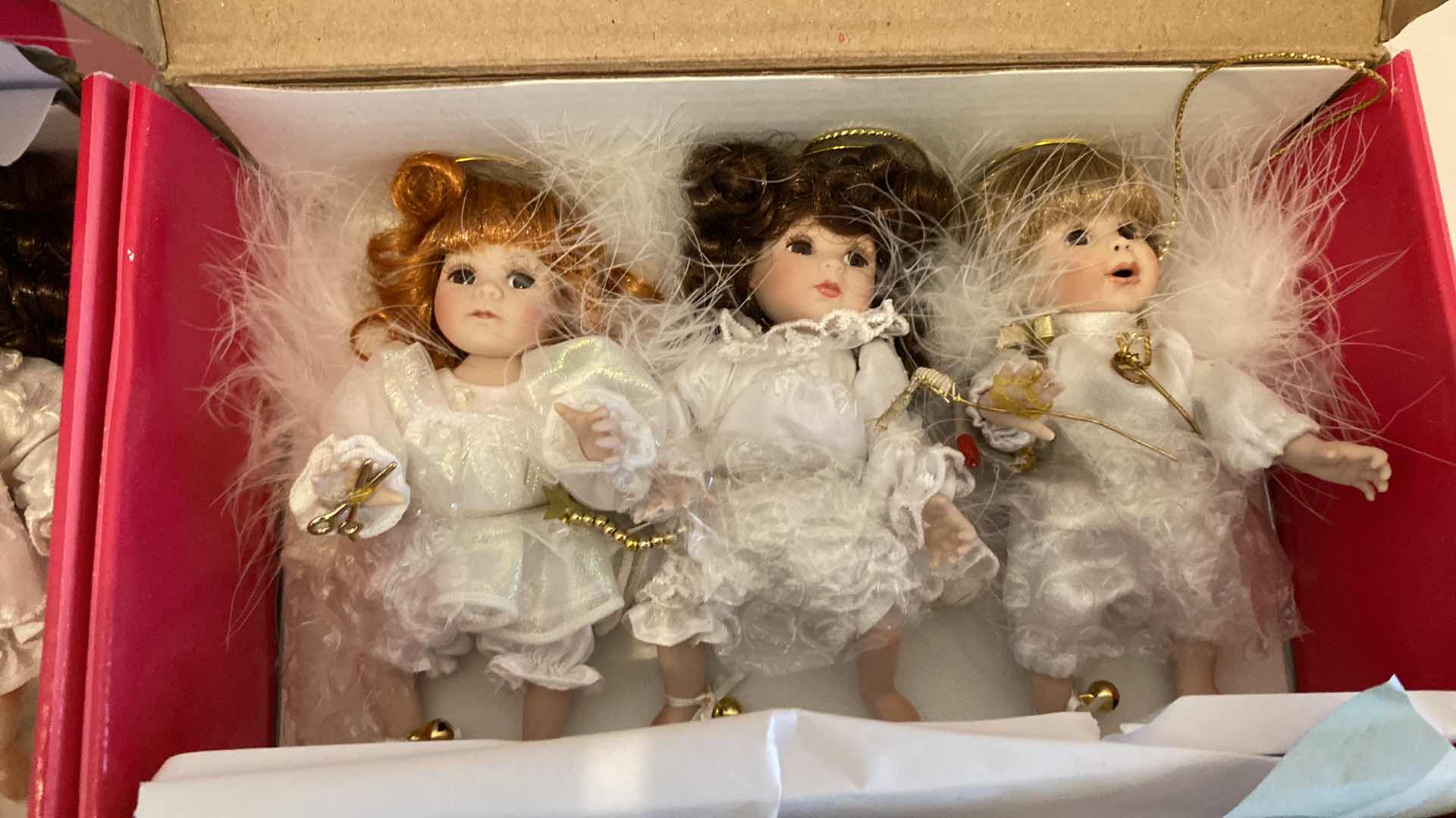 Photo 4 of 2- BOXES MARIE OSMOND FINE PORCELAIN COLLECTIBLES CHRISTMAS ORNAMENTS (1 COA)