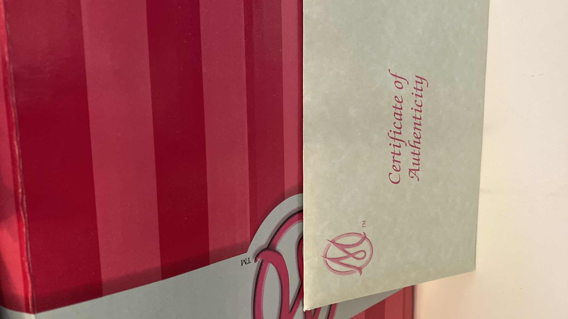 Photo 1 of 2- BOXES MARIE OSMOND FINE PORCELAIN COLLECTIBLE HARMONY BUTTERFLY DOLL H 15” $100