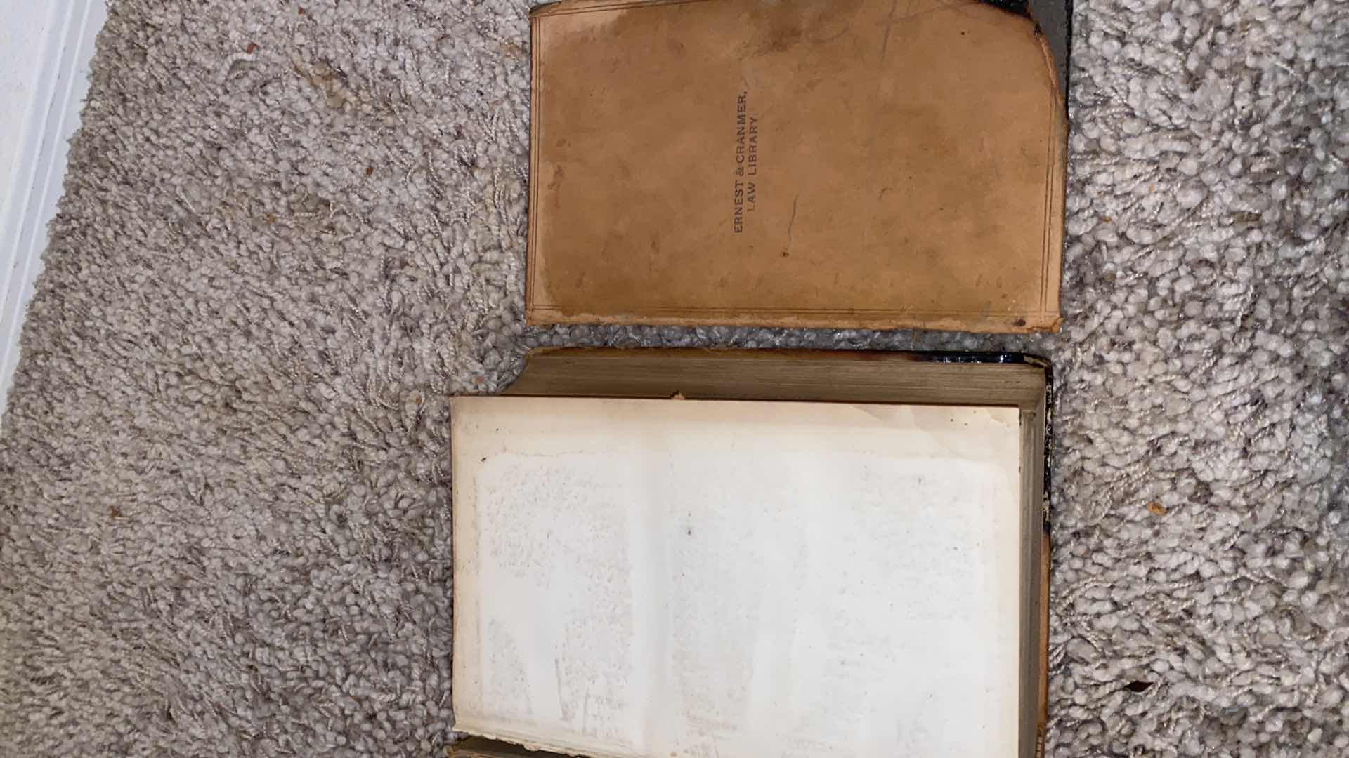 Photo 9 of ANTIQUE - 4 ERNEST & CRANMER LAW BOOKS FROM EARLY 1900’s