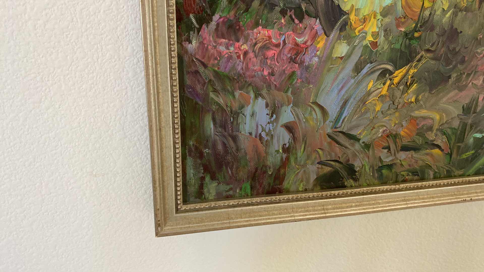 Photo 1 of FRAMED CANVAS LANDSCAPE ARTWORK 49” x 37”