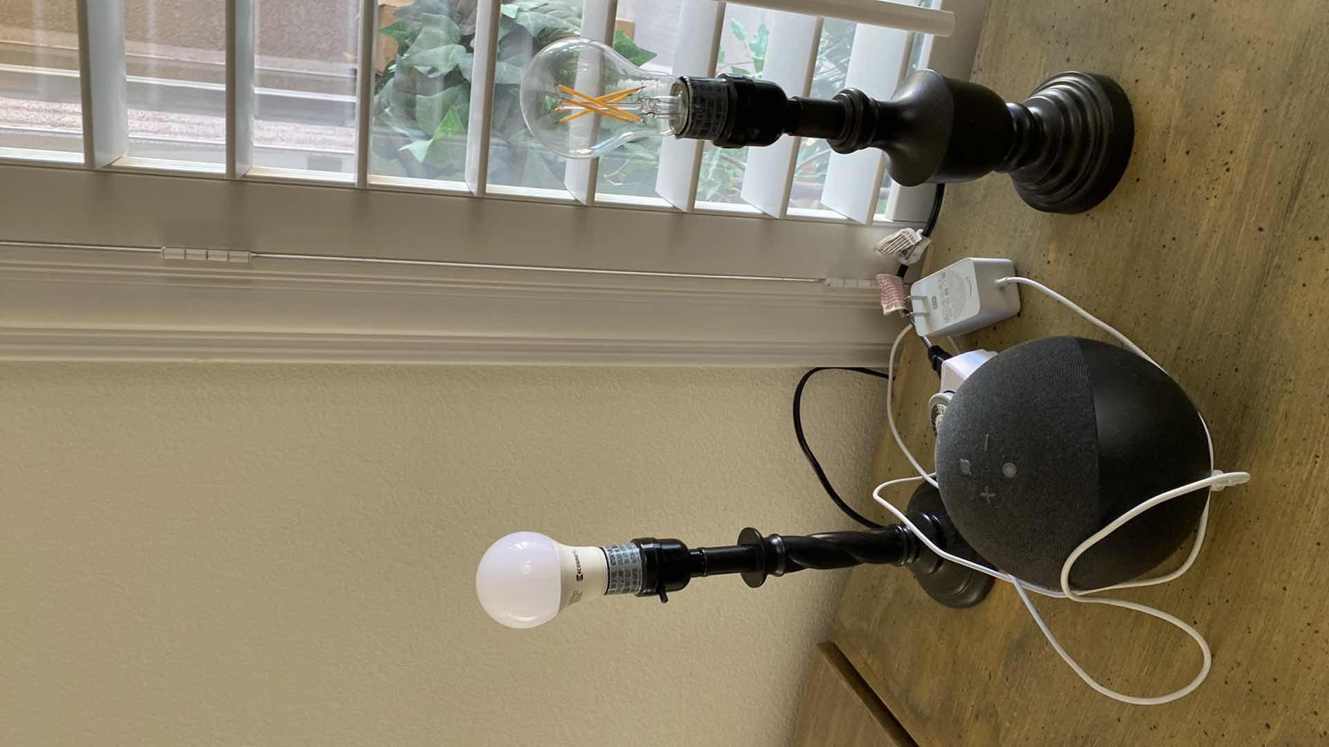 Photo 1 of PAIR OF LAMPS H14” AND 1 ZIGBEE SPEAKER