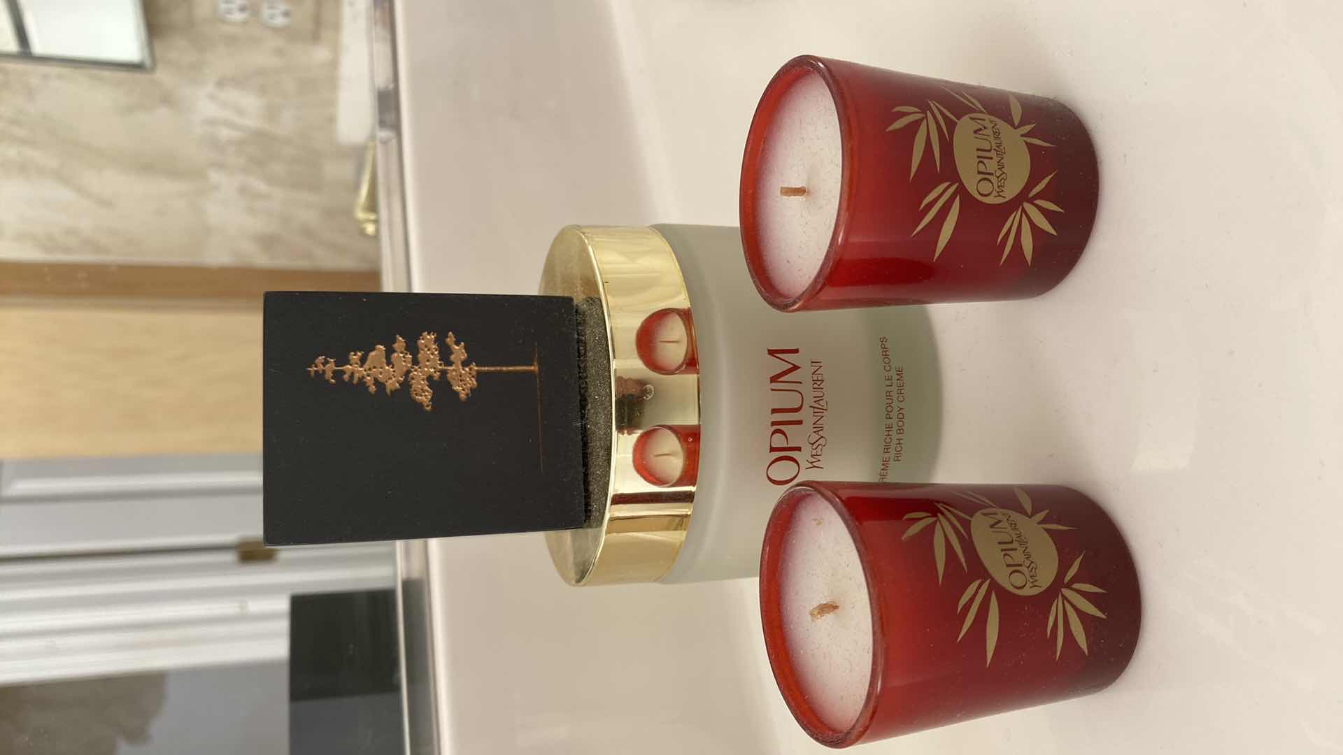 Photo 1 of NEW OPIUM PARFUM 3 oz AND OPEN BOTTLE  ALMOST FULL AND MORE