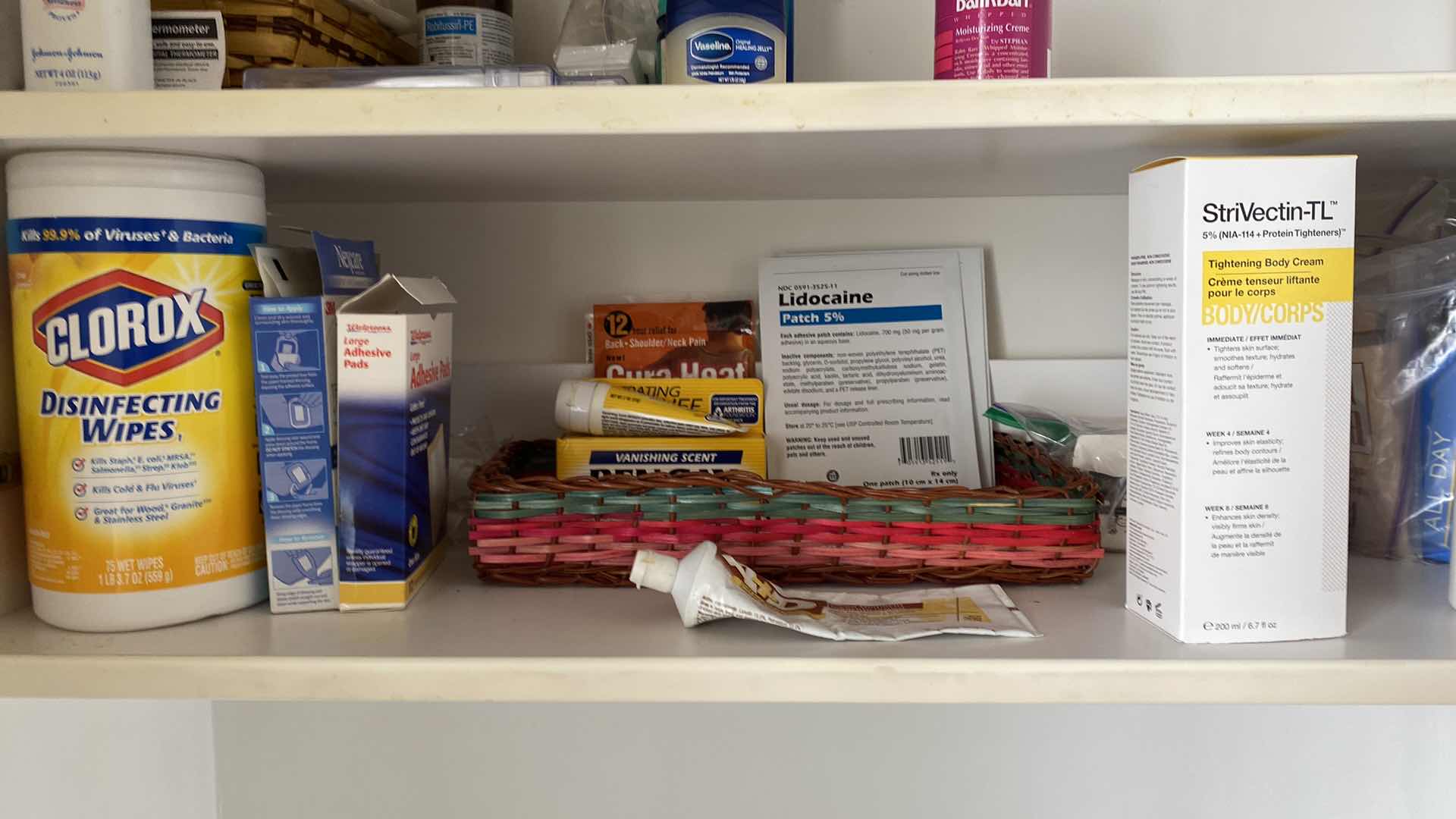 Photo 1 of CONTENTS IN CABINET MASTER BATH