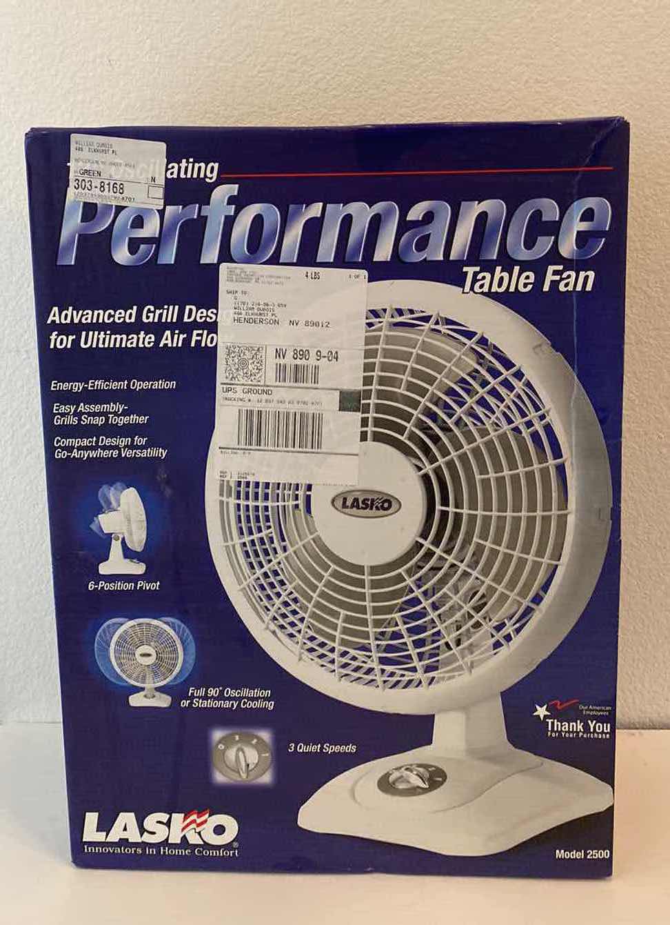 Photo 1 of LASKO FAN