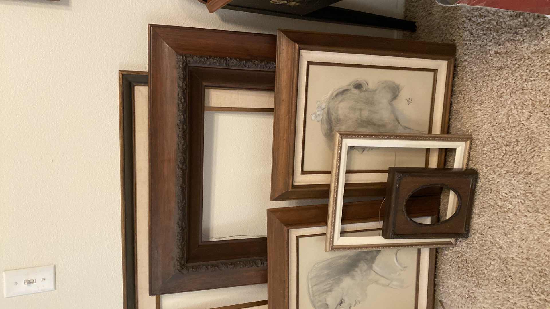 Photo 3 of ASSORTED FRAMES FOR ARTWORK LARGEST 31” x 38  ”