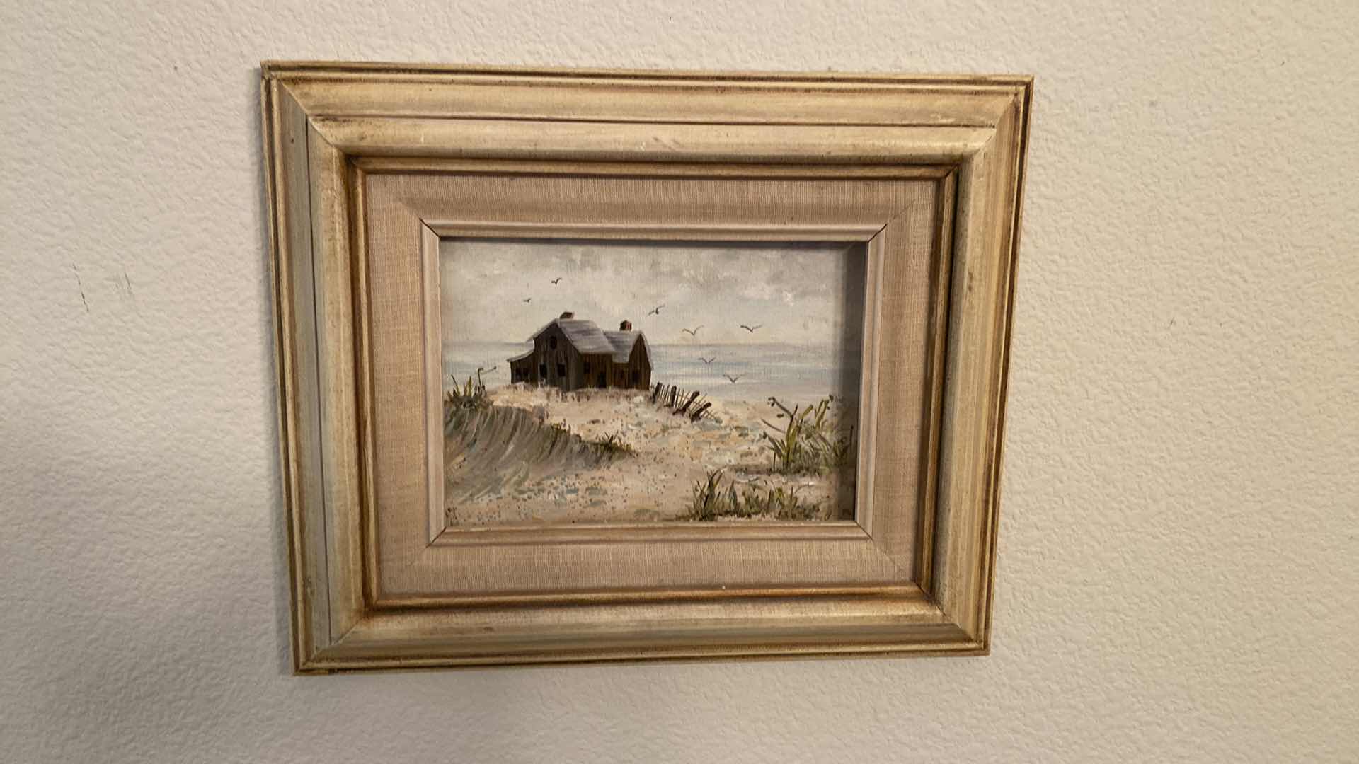 Photo 1 of 2-FRAMED SEASCAPES ON CANVAS 11 1/2 x 9 1/2”