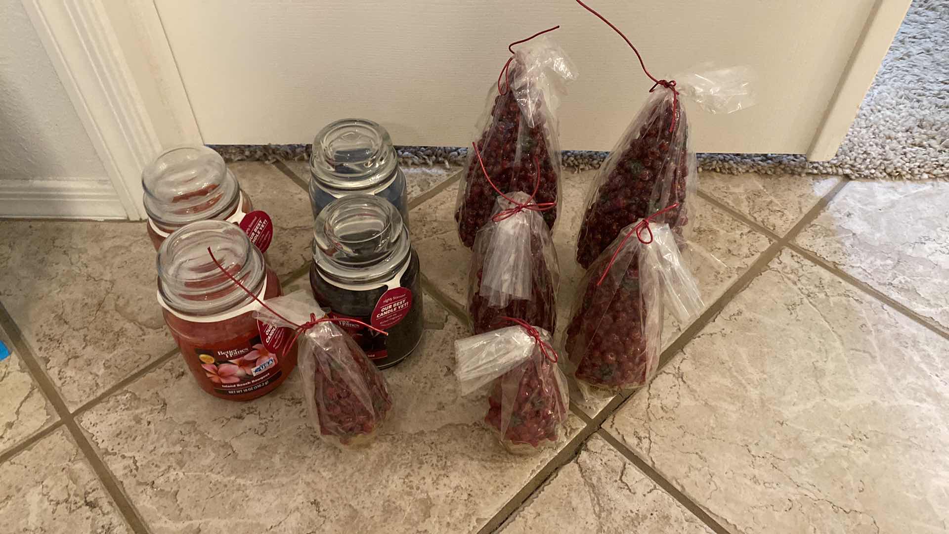 Photo 1 of ASSORTED HOLIDAY CANDLES