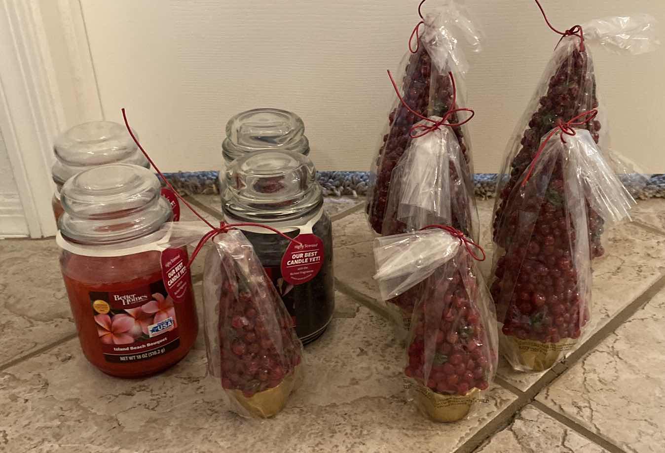 Photo 1 of ASSORTED HOLIDAY CANDLES