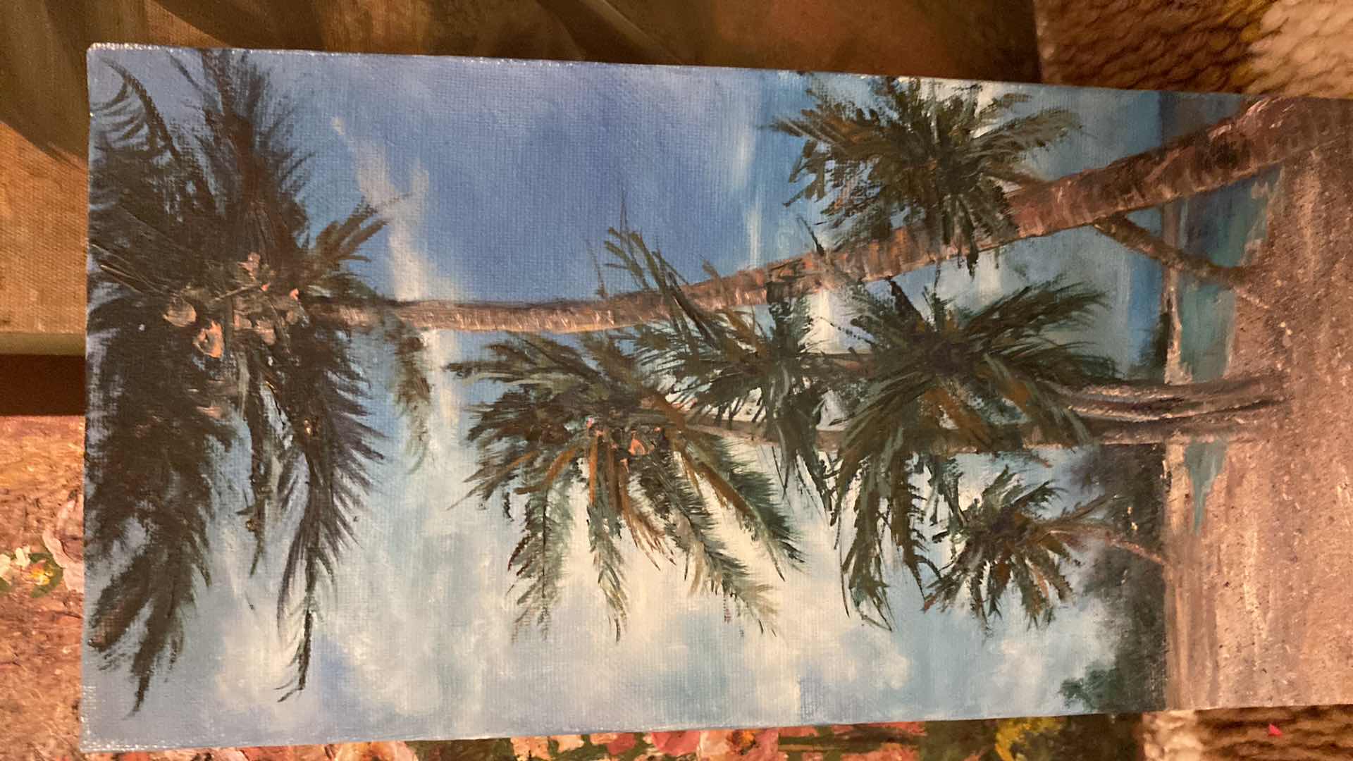 Photo 3 of ASSORTED CANVAS ARTWORK LARGEST 22” x 28 1/2  ”