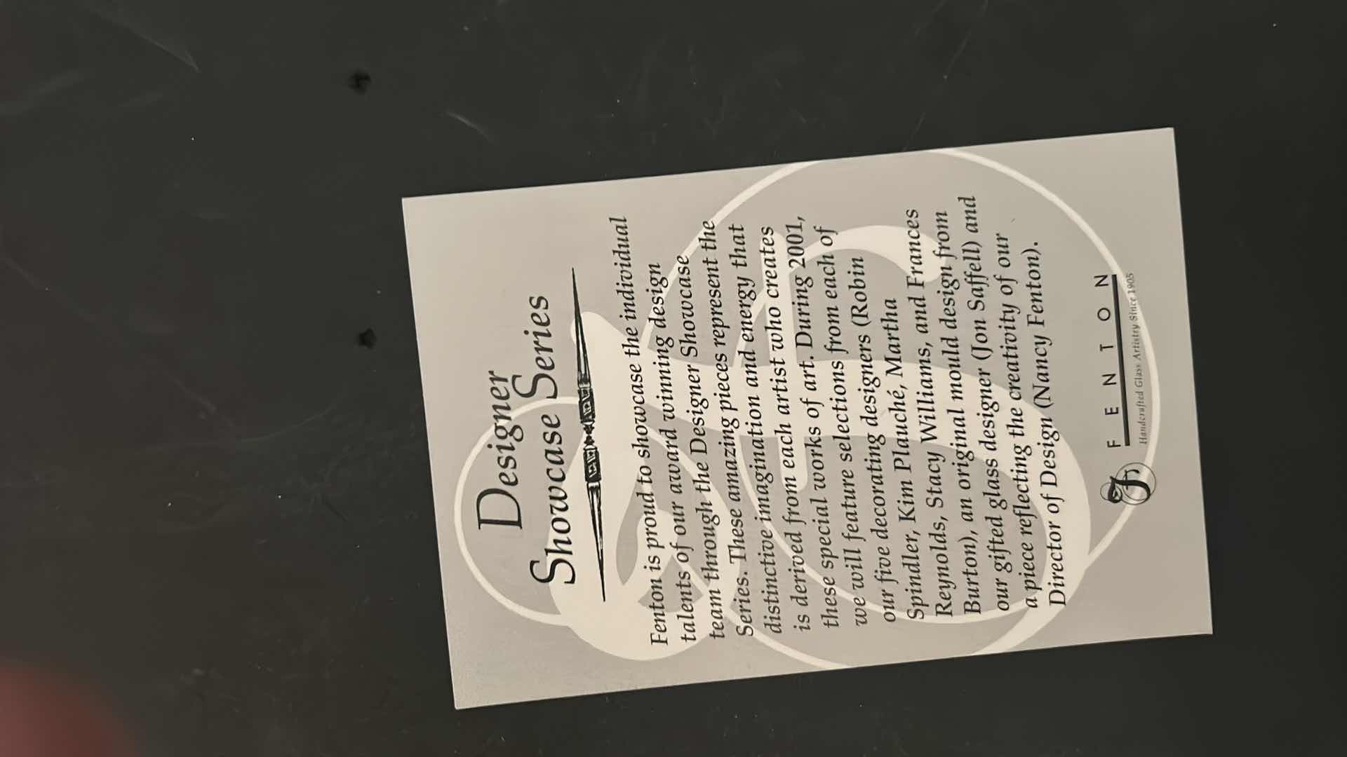 Photo 1 of FENTON HAND PAINTED VASE 6”